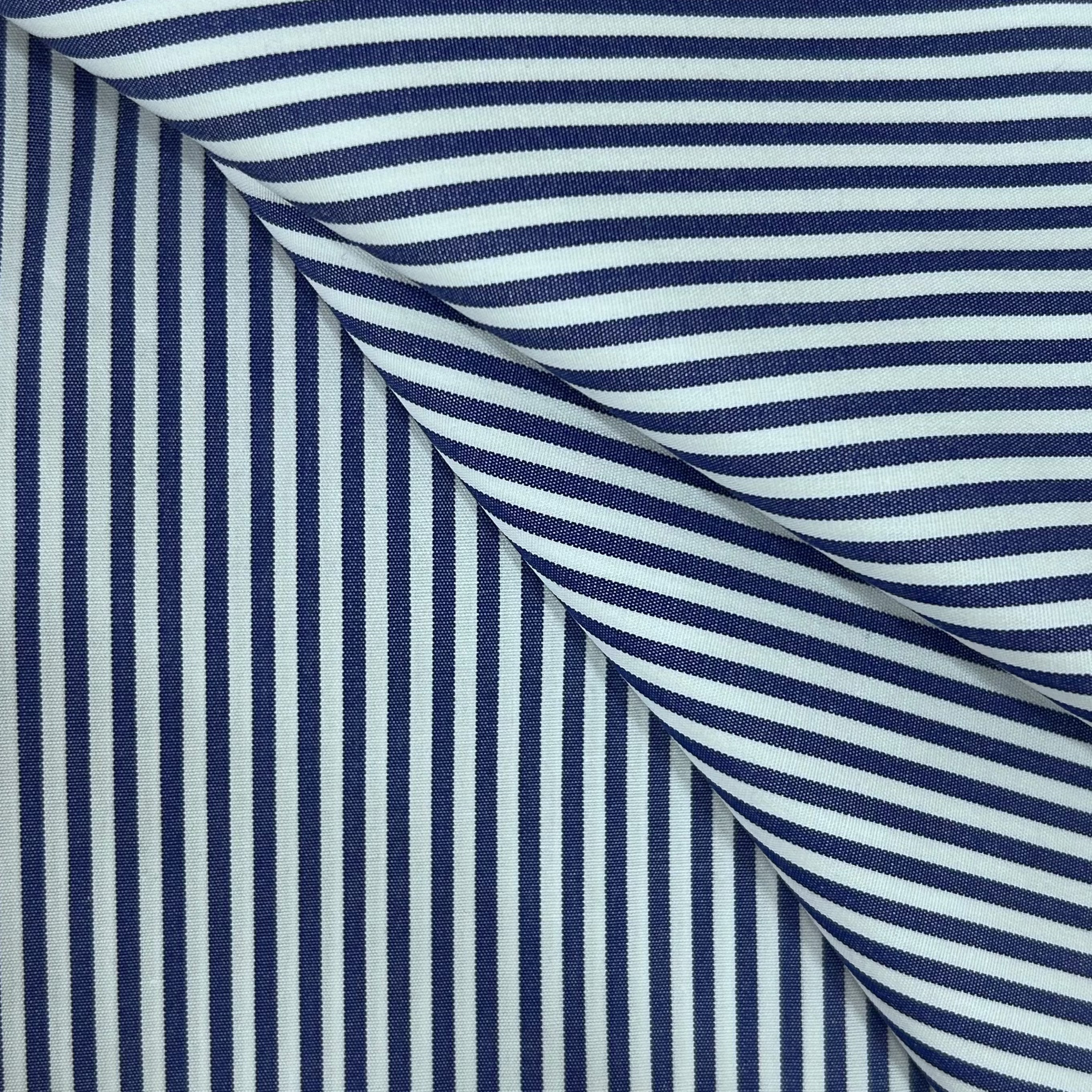Cotton Poplin Striped Fabric AF002