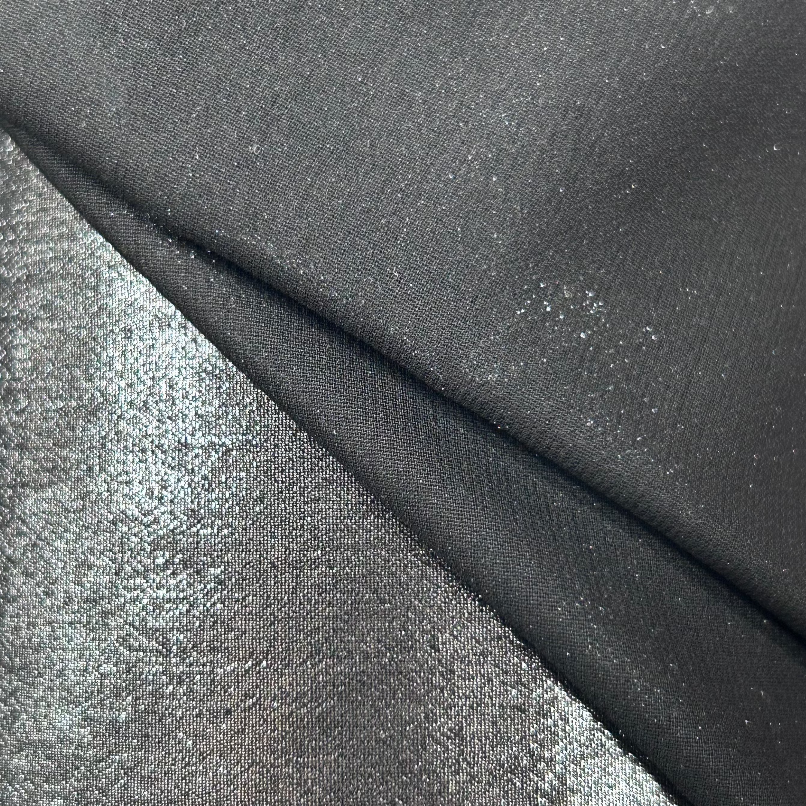 Metallic Silver Lamé with Black Tone X197