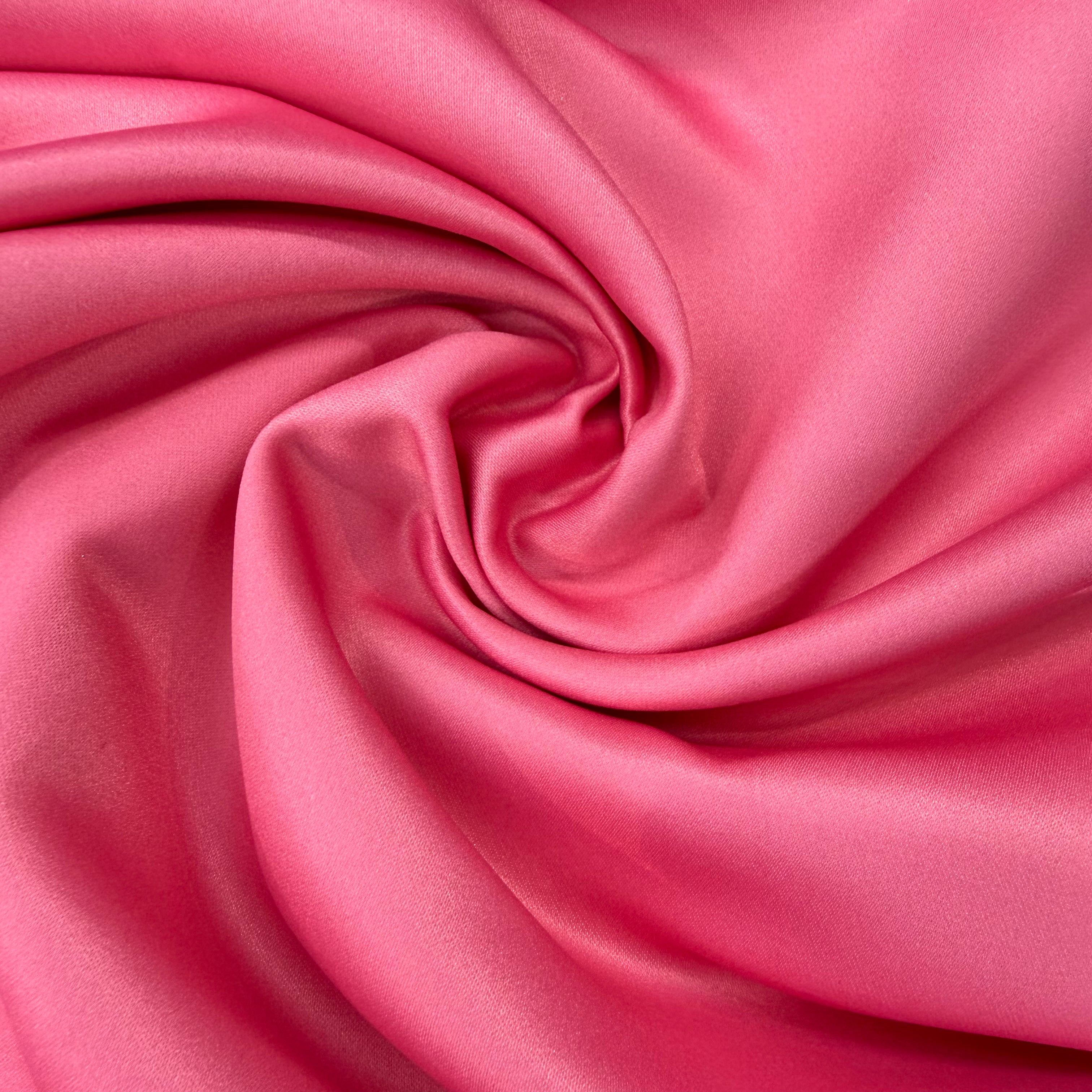 Polyester Satin Jersey Silky Stretch Knit Fabric | SALEXML306 -307