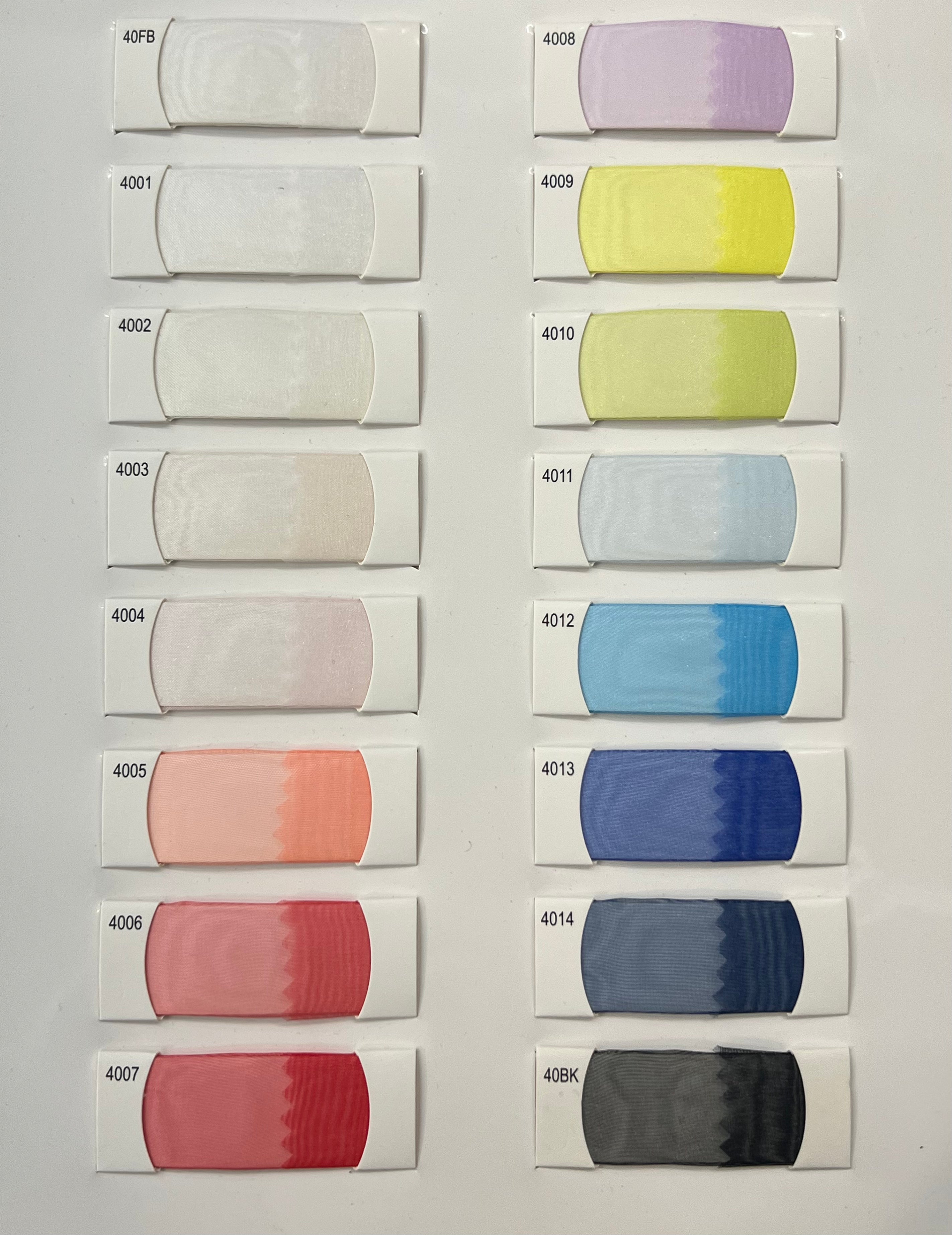 Shimmer Polyester Organza CHPB013 OR3540