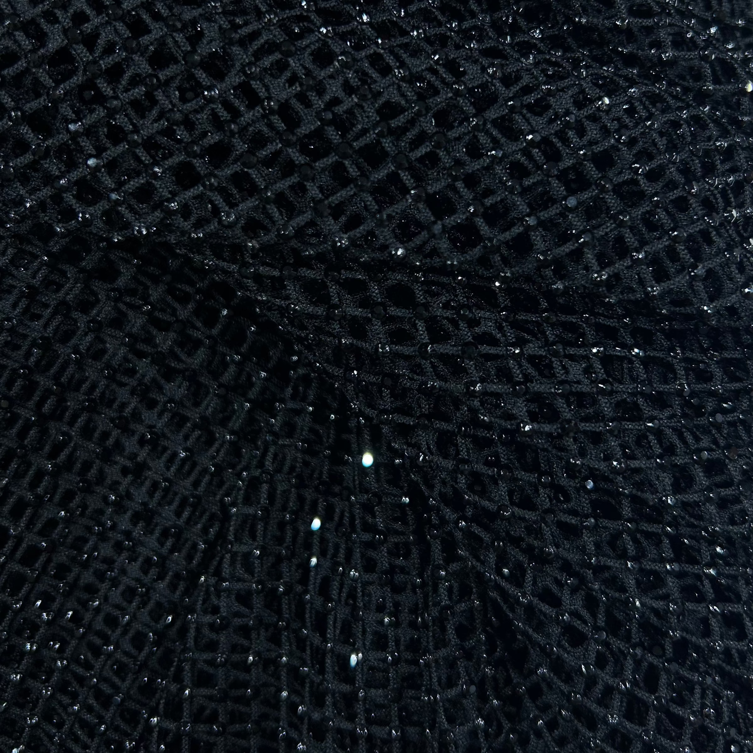 Polyester Beaded Net KB013 720162