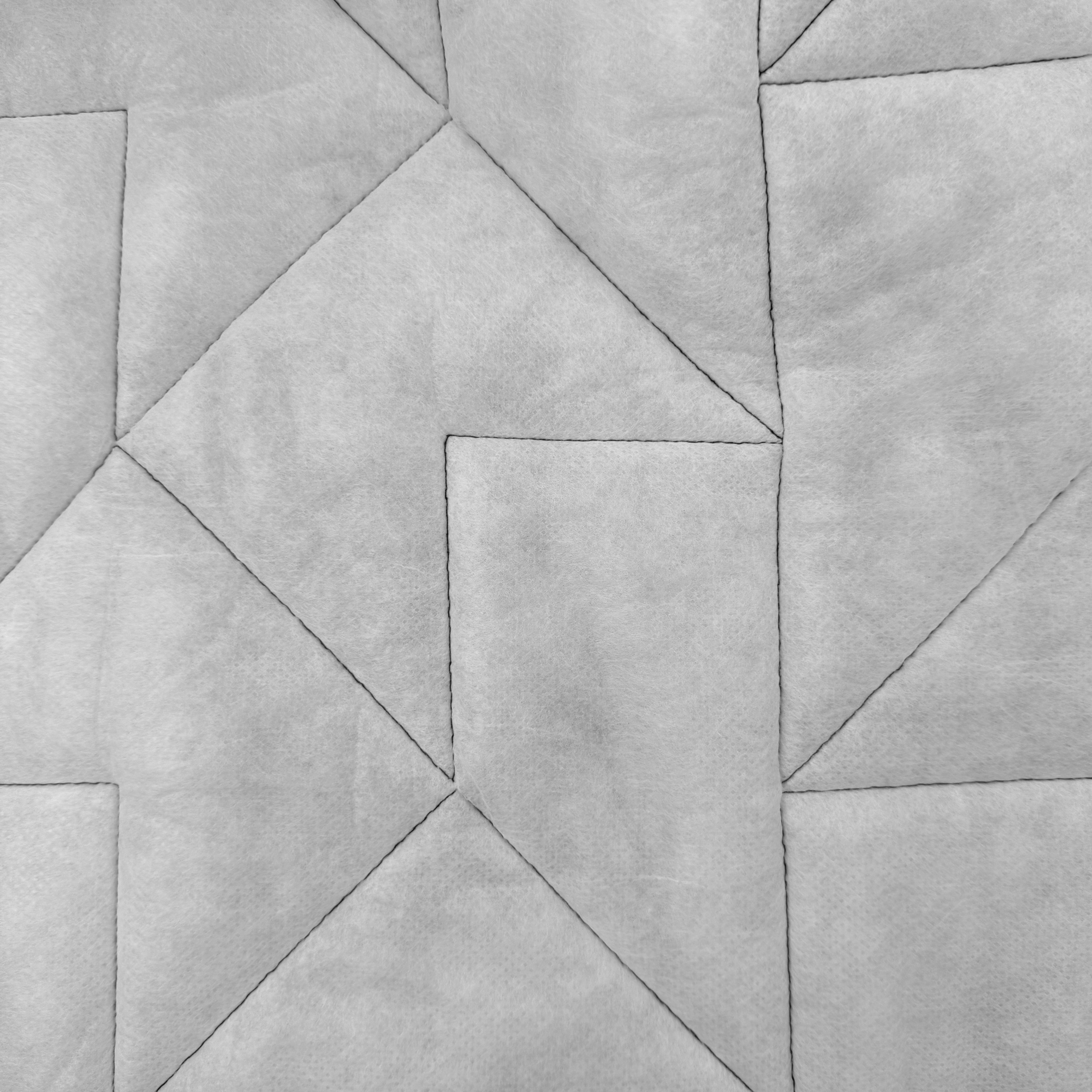 GreenDouble Sided Padded Quilted Material Fabric With White Back | SALEXM408
