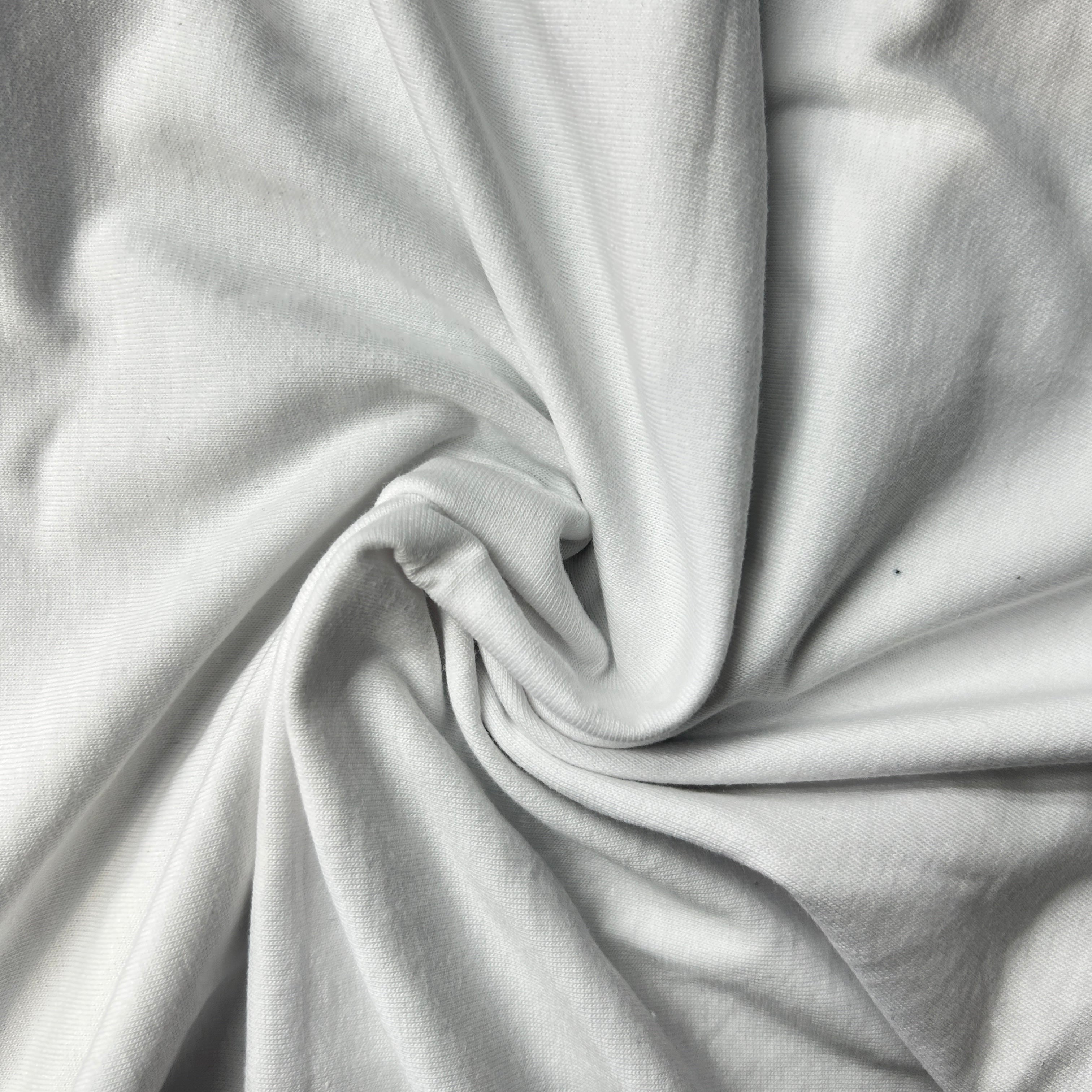 Close-up of white fabric with folds