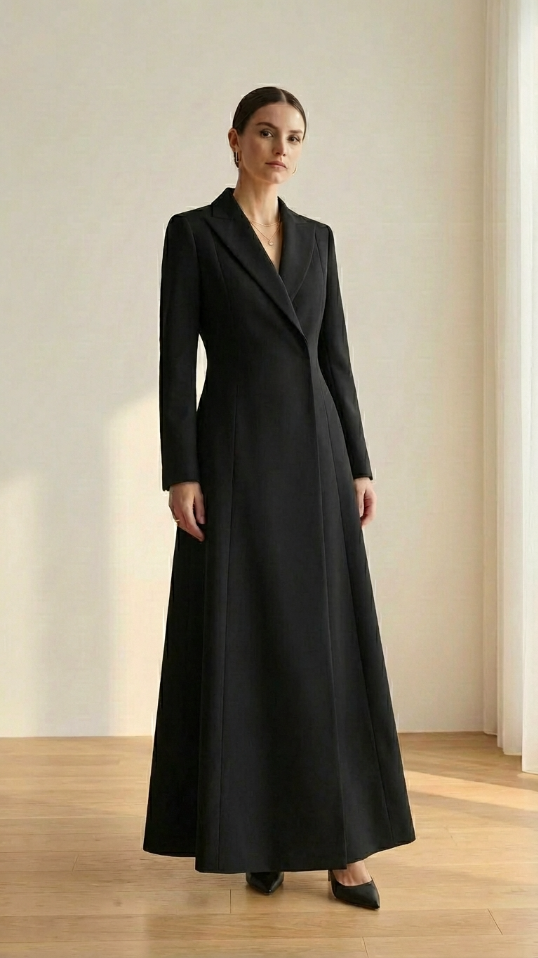 Double Face Wool & Silk Cady NSOU015