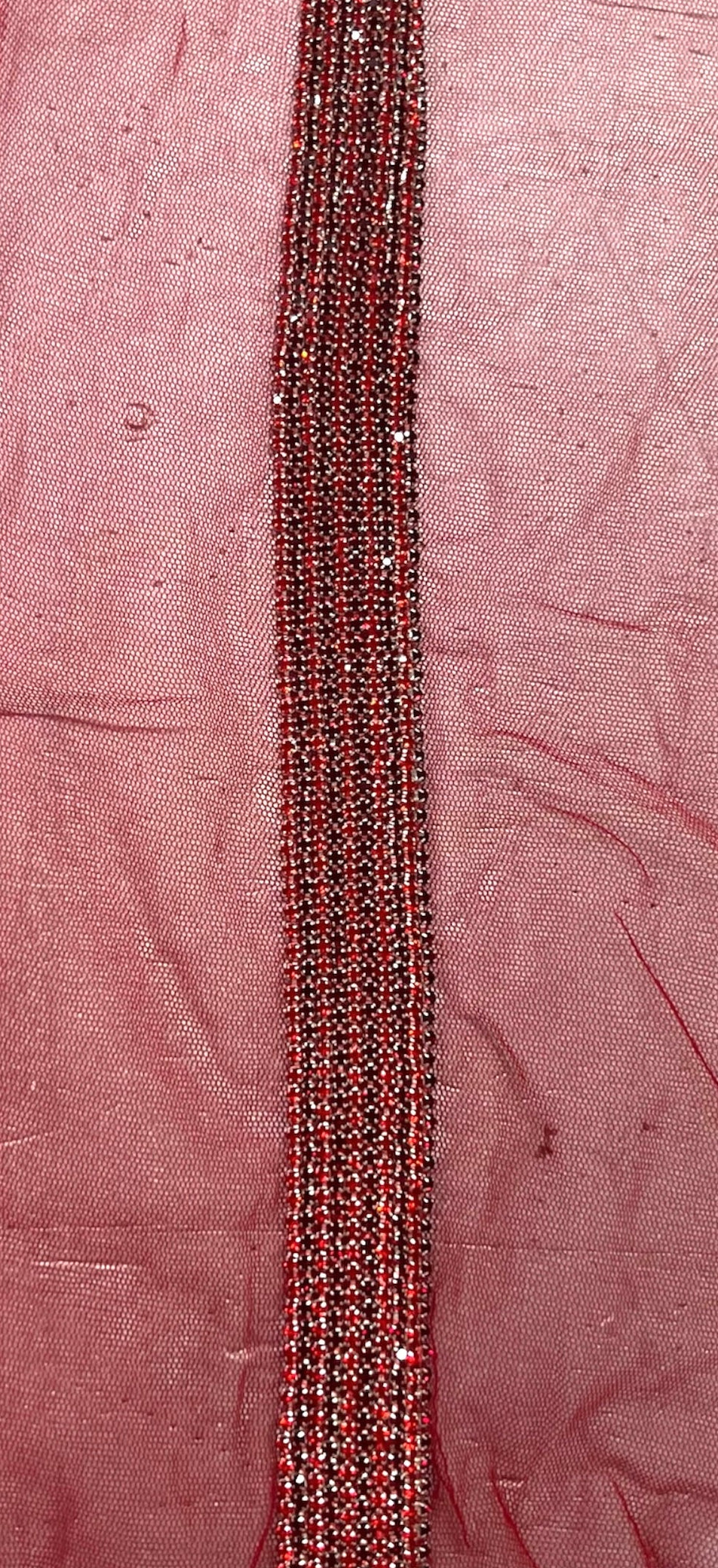 Hand Beaded Gem Tape PA002M R-35636