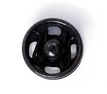 Snap fasteners, 6mm, black