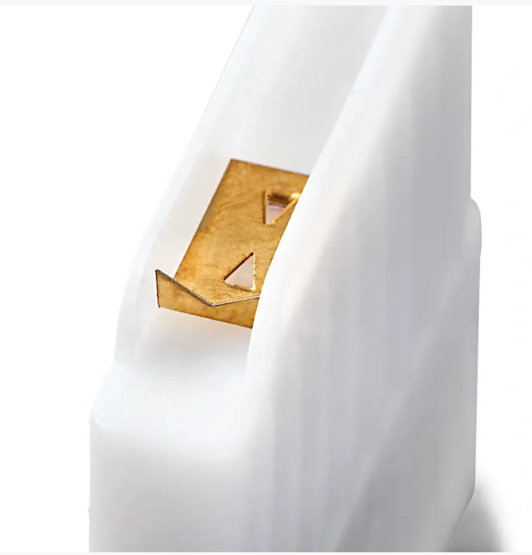 Tailor's chalk, slab with holder