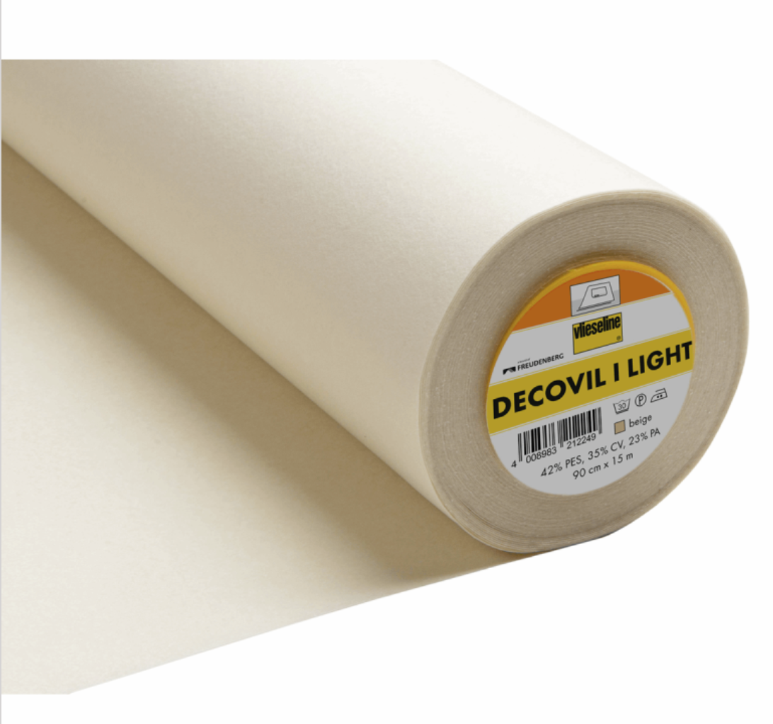 GP22/BT/GR ST1225 C14 900 L15 DECOVIL I LIGHT FREUDENBERG / Vlieseline NonWoven Fusible Interlining