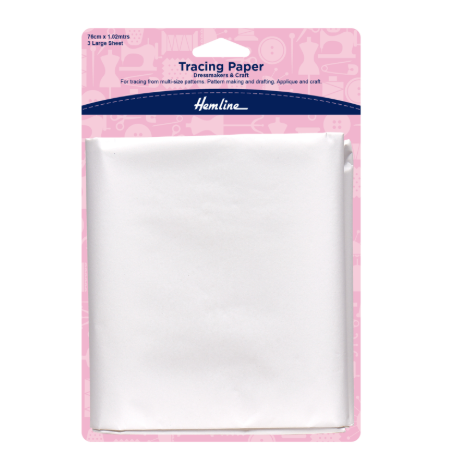 Hemline Plain Tracing Paper 76 x 102cm