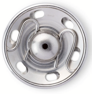 Snap fasteners, 13mm, 6pc