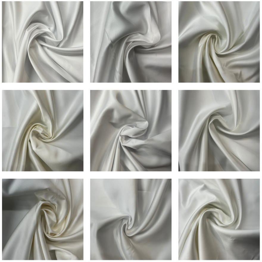White fabric variants