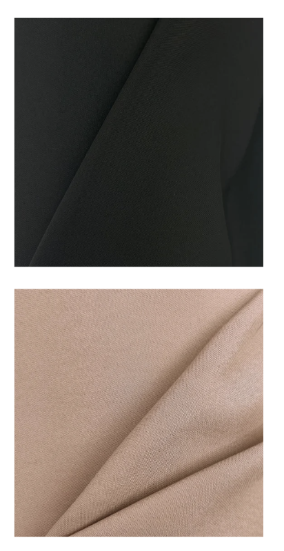 Double Face Crepe Viscose Silk Blend Fabric | NSOU004