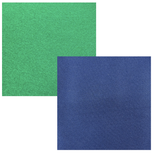Emerald and Indigo 100% Silk Crepe Satin | BEL005 1869