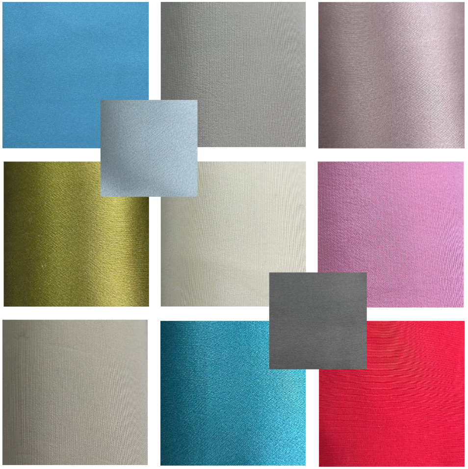 100% Silk Crepe Satin Lightweight Fabric | BS005 1806W
