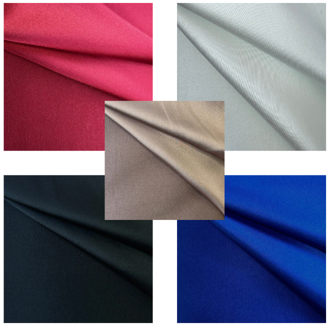 Polyester Stretch Satin Textile Fabric | AE003 AI/17354