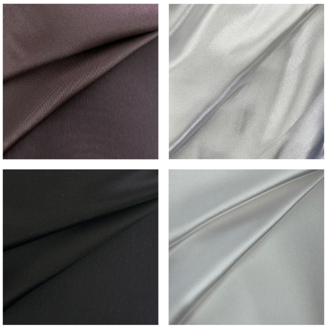 Polyester Duchess Heavy Satin Structured Fabric | AE006 AI/18489