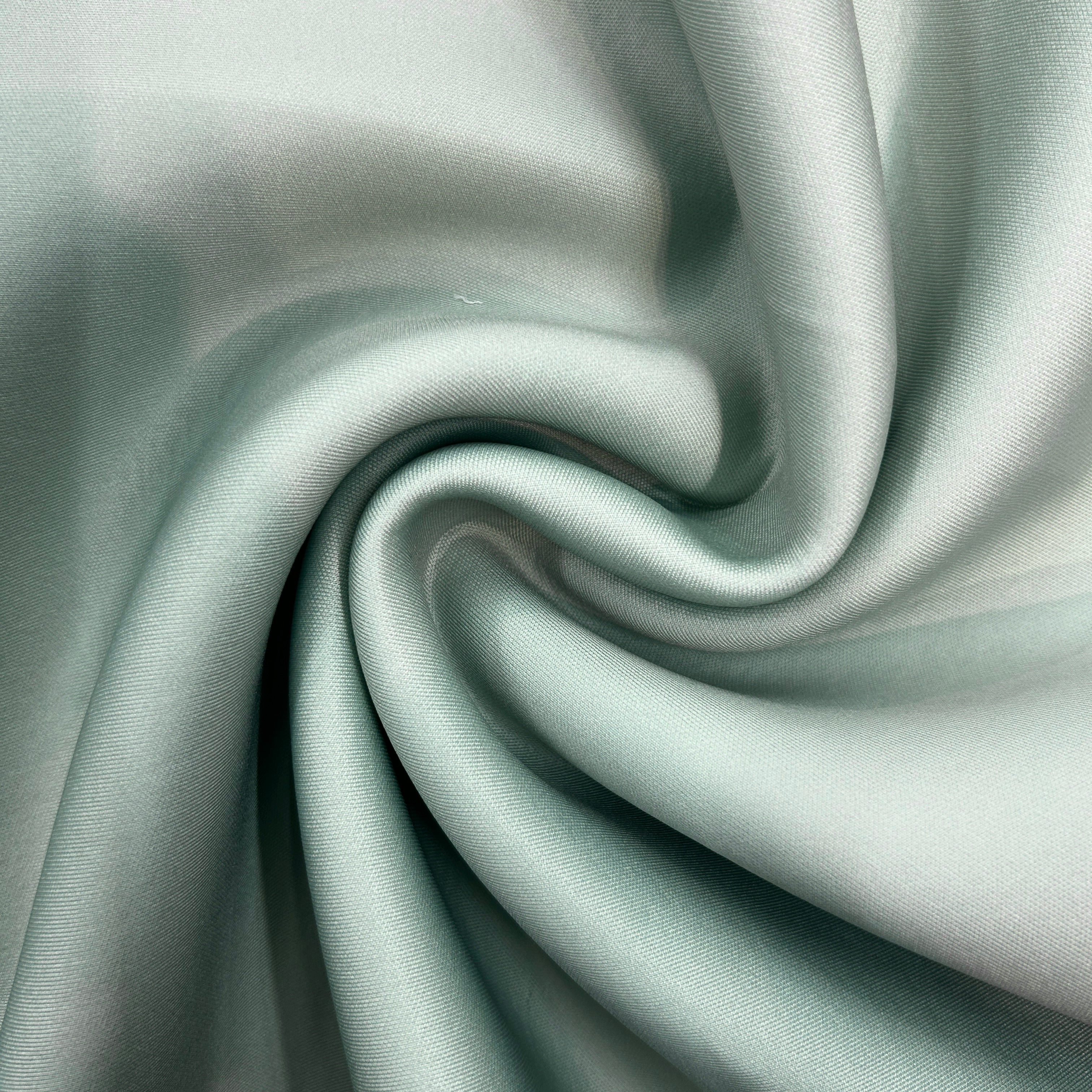 Close-up of gray fabric with folds