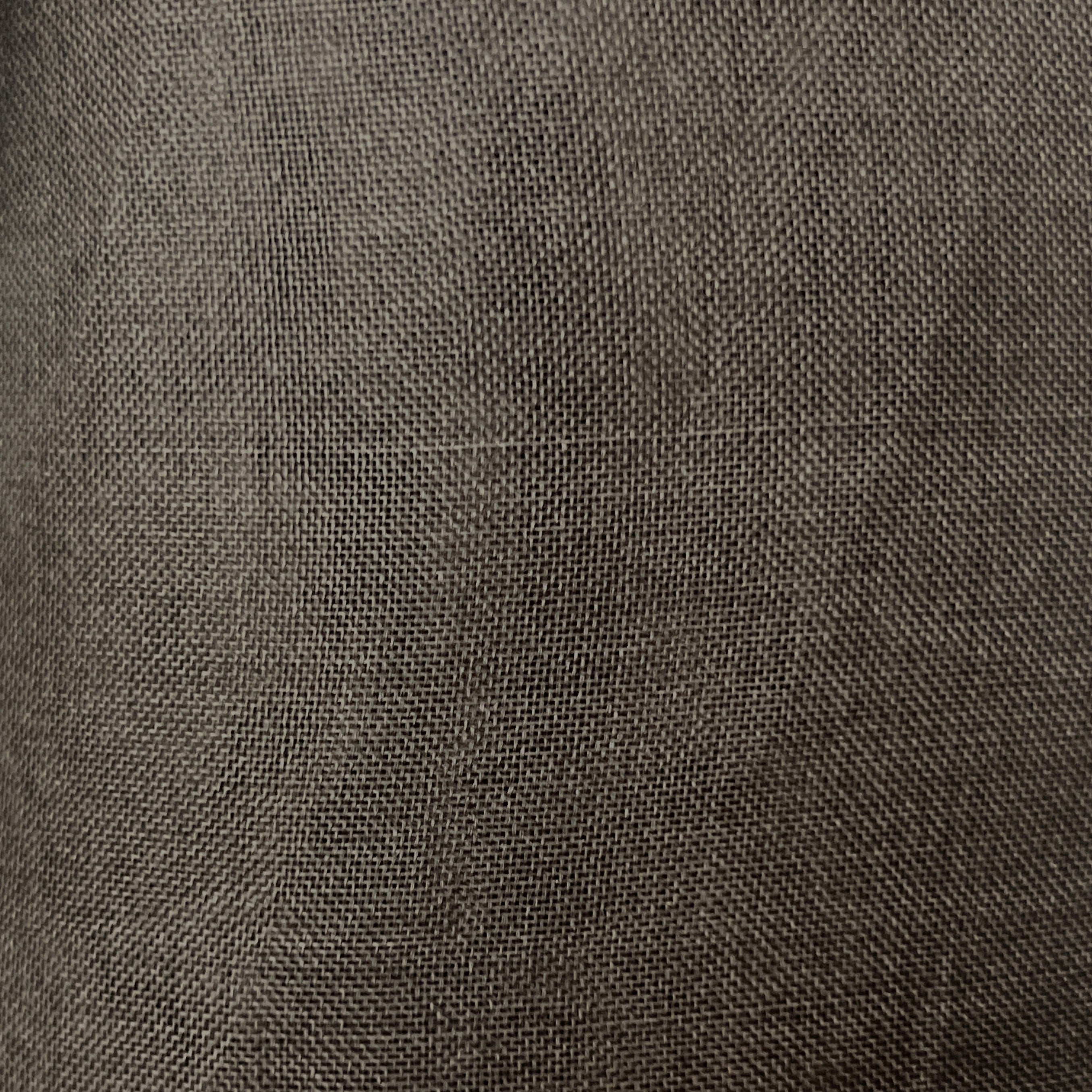Close-up of brown fabric texture