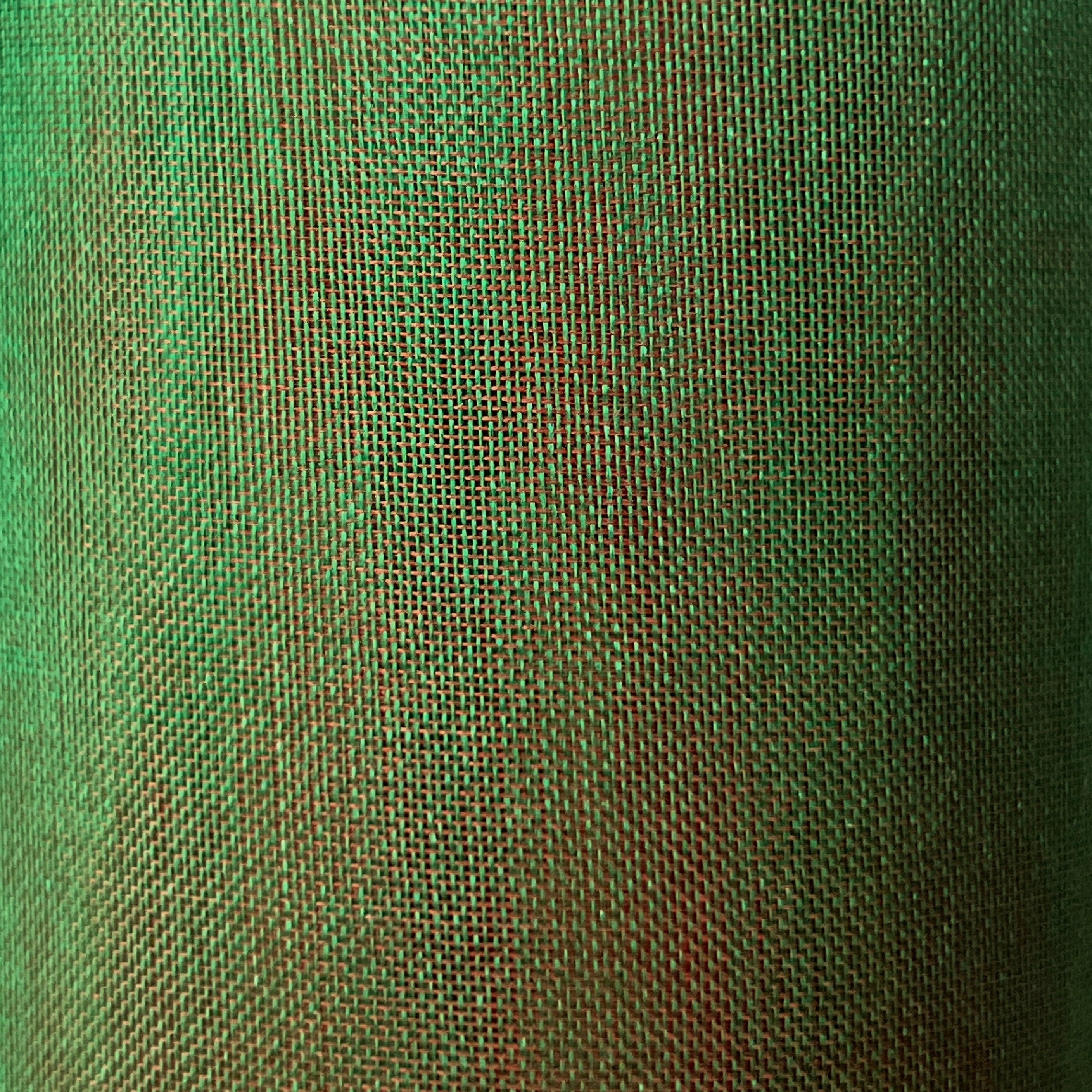 Close-up of green fabric texture