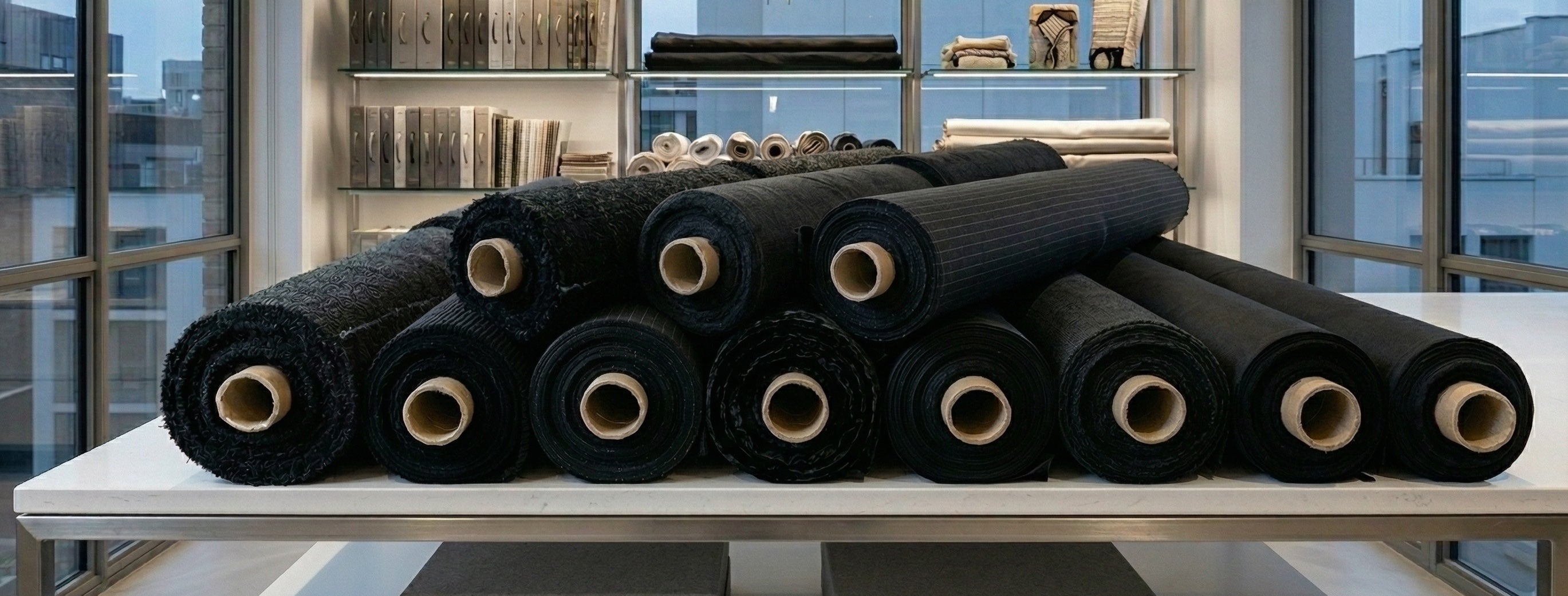 Black fabrics