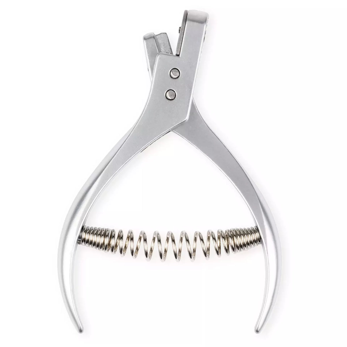 Prym silver-colored steel pattern notcher with ergonomic curved handles and integrated spring.