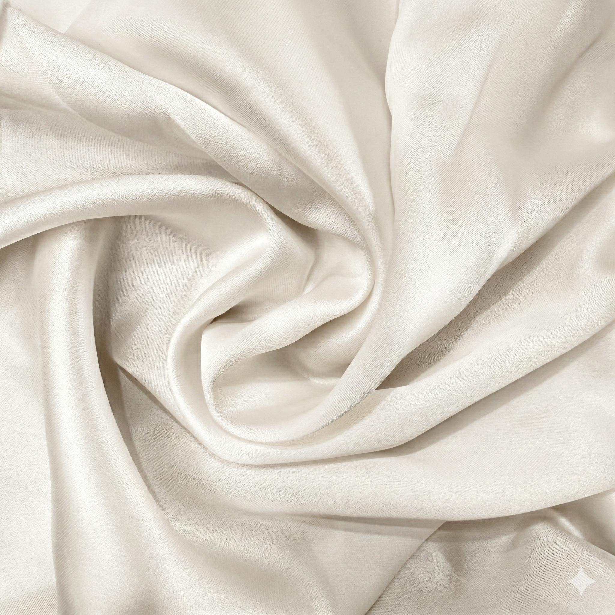Thin White Polyester Satin Fabric - 175cm Width | SALEXM 44,45