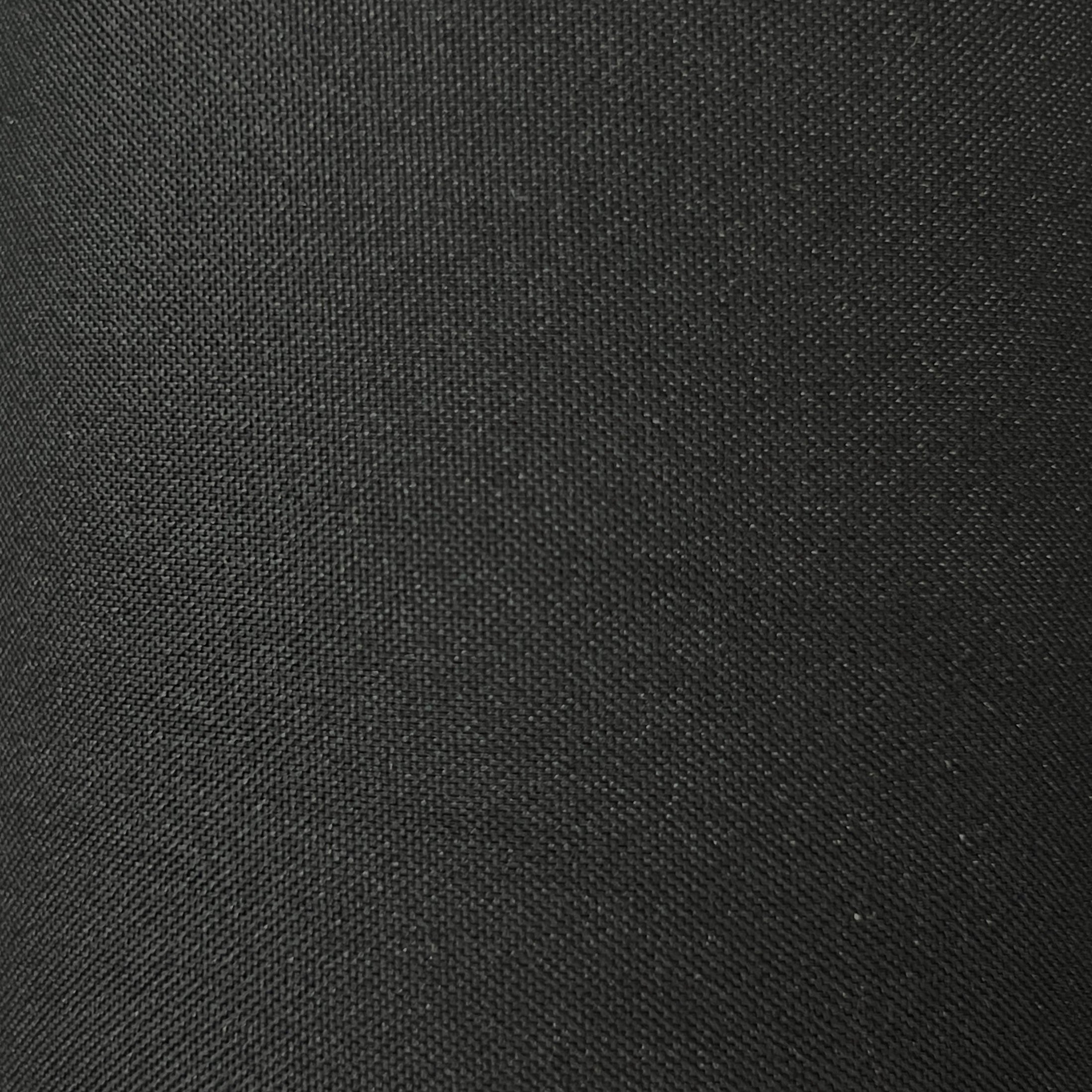 Solid black color swatch