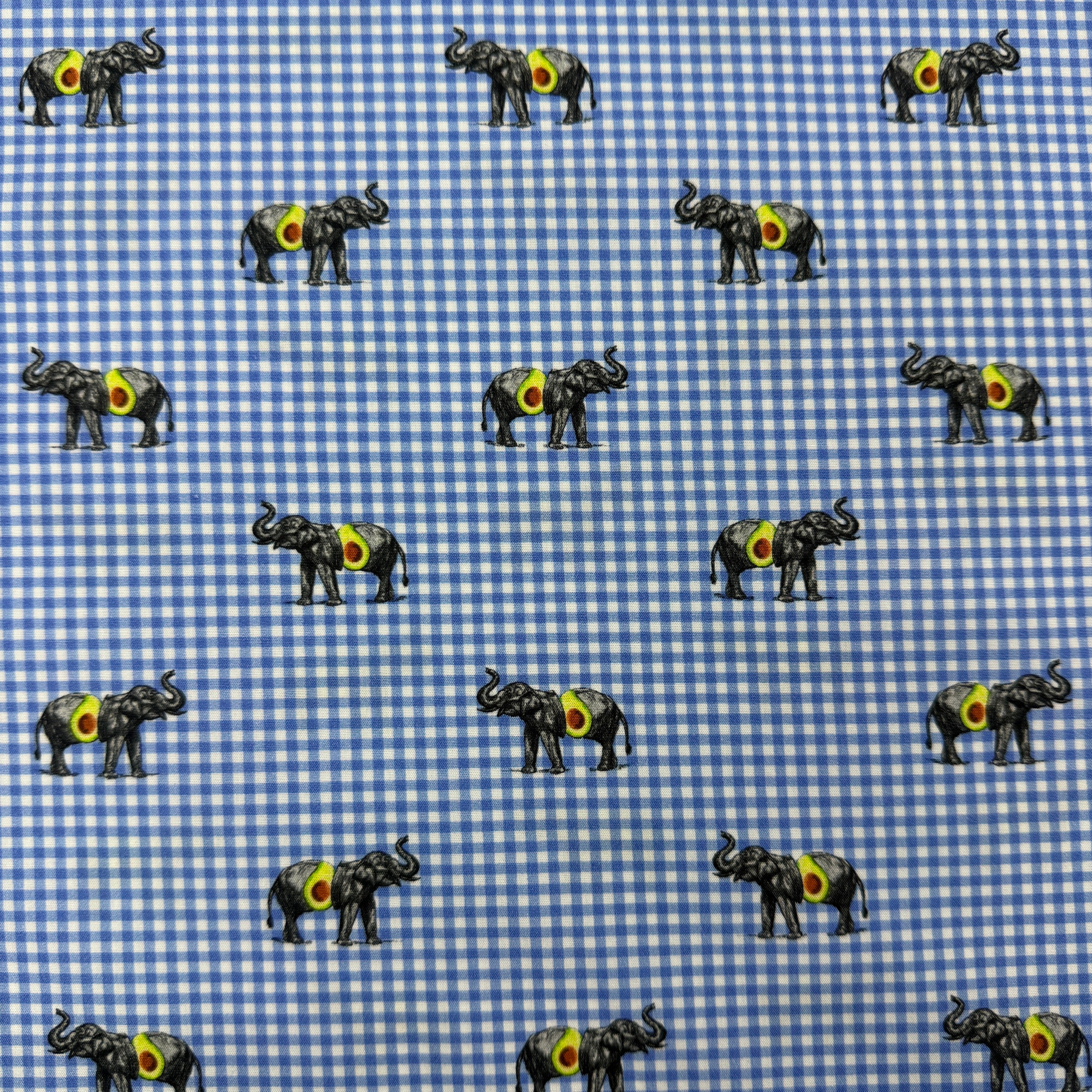 Printed Cotton Blue Woven Fabric 150cm Width | PHA111-7661/A