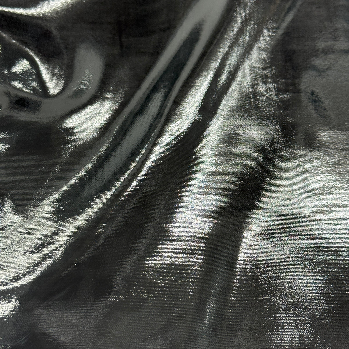 Plain PVC Polyester Black Fabric, 135cm Width | EMPA015-599CBLACK