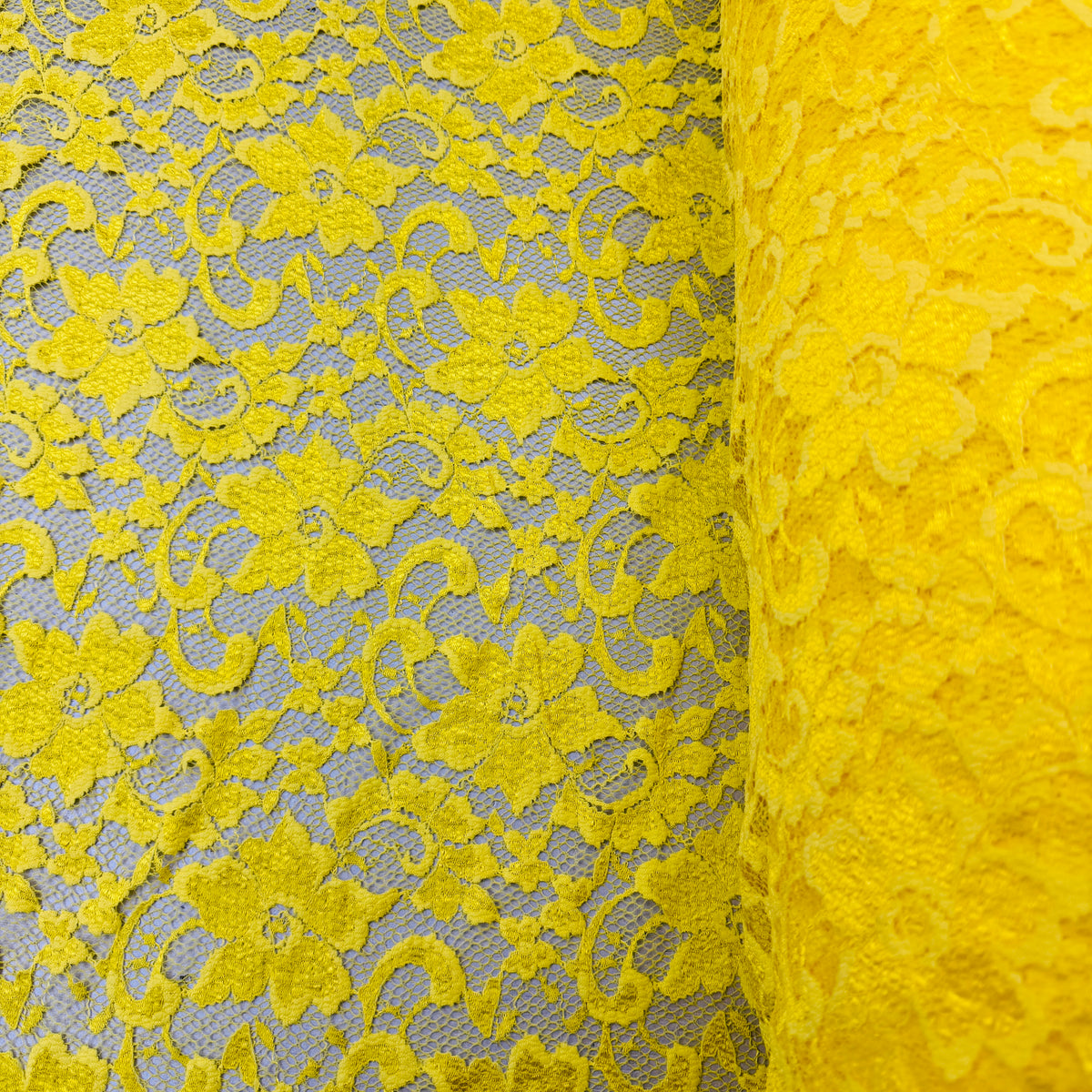 Floral Stretch Lace Fabric, 140cm Width for Dressmaking  | SALEXMA