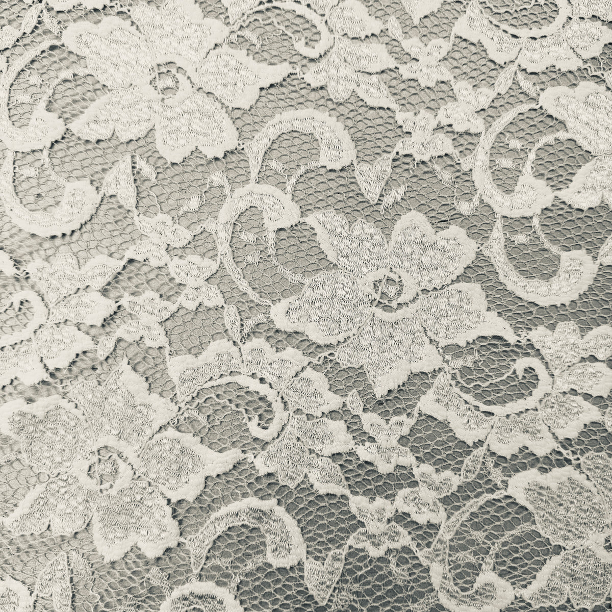 Floral Stretch Lace Fabric, 140cm Width for Dressmaking  | SALEXMA