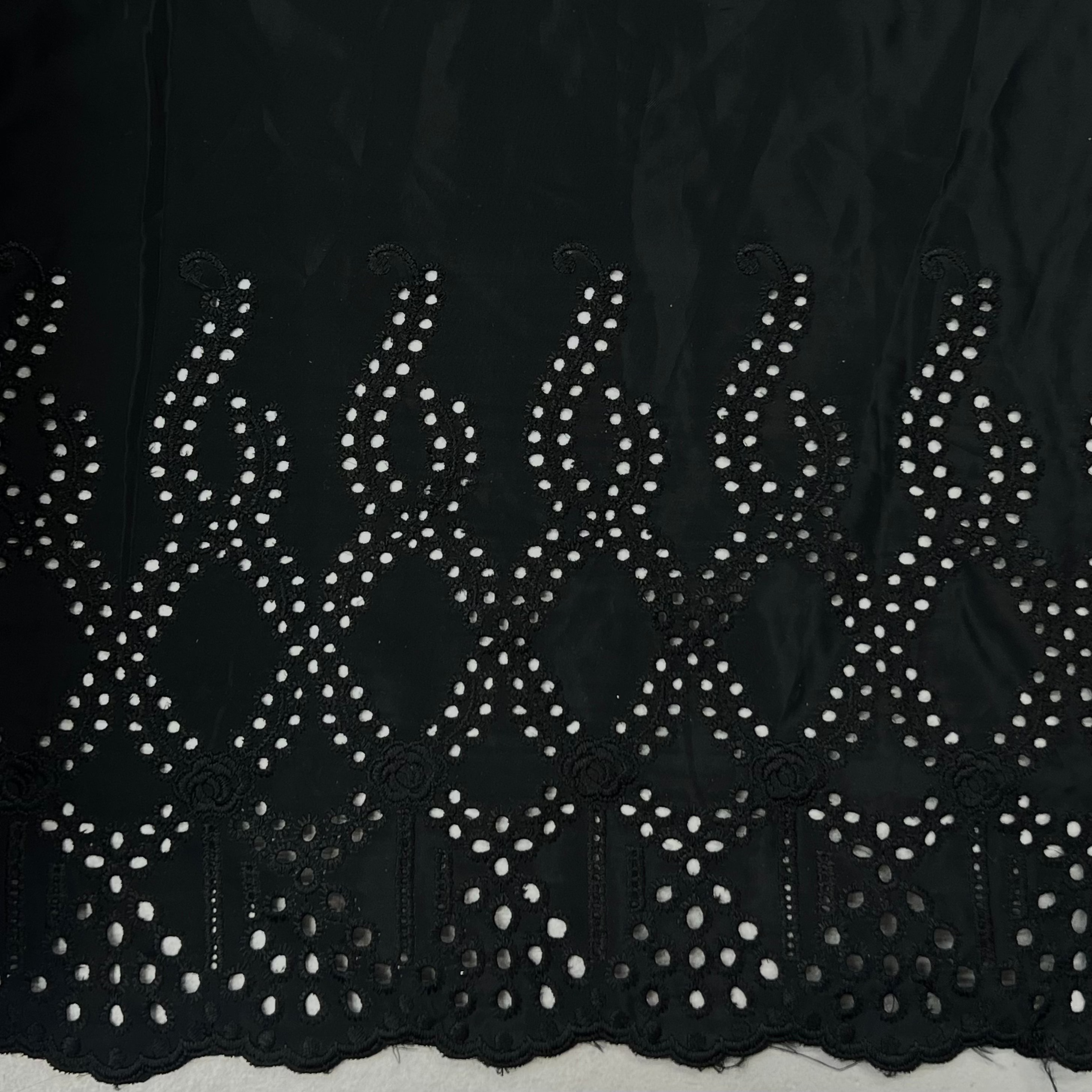 Embroidered Dress Fabric XMI004