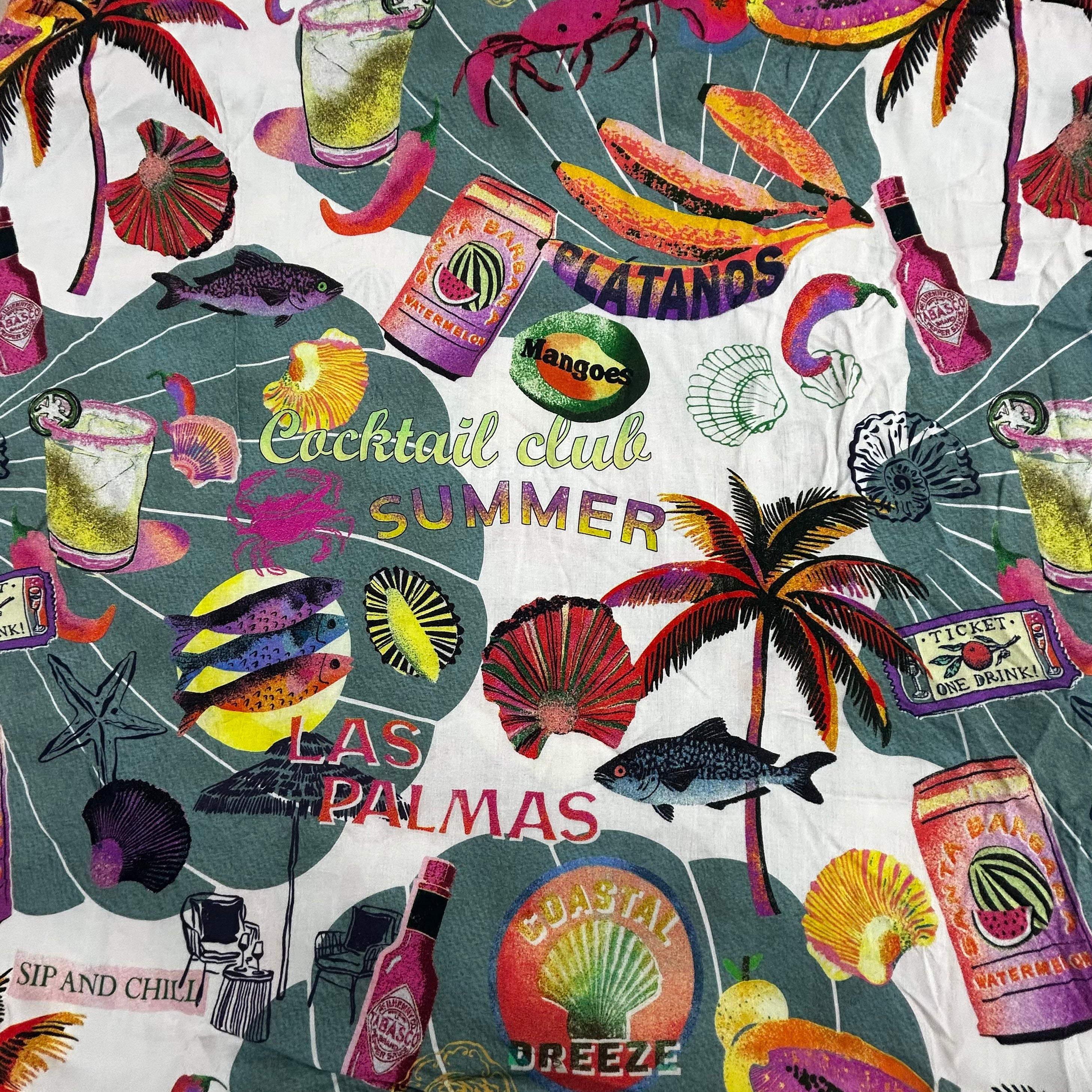 Viscose Summer Printed Fabric - 1.6m | SALEXML017