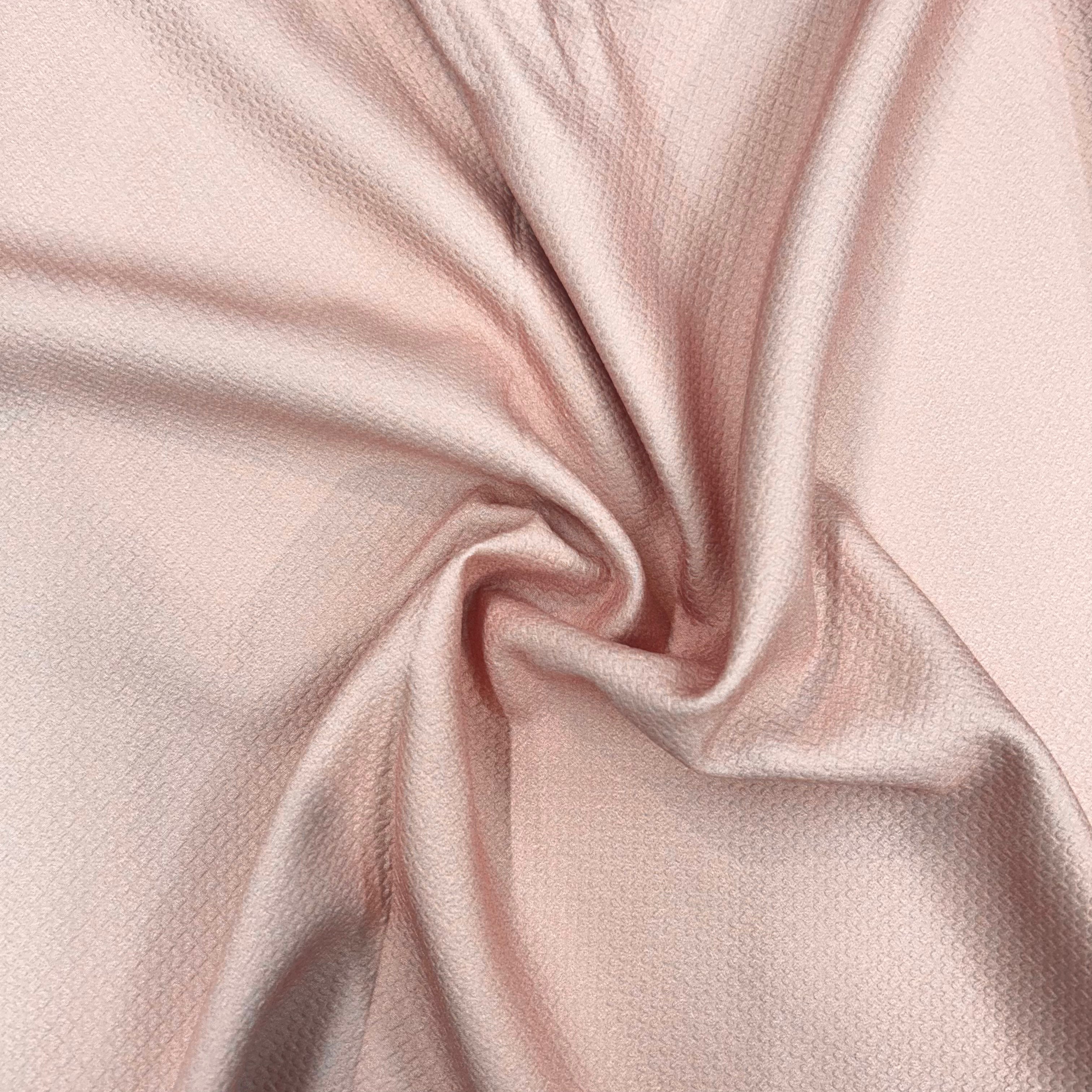 Galedi Fabrics Peach Jacquard Lightweight Apparel Fabric - 2.40m