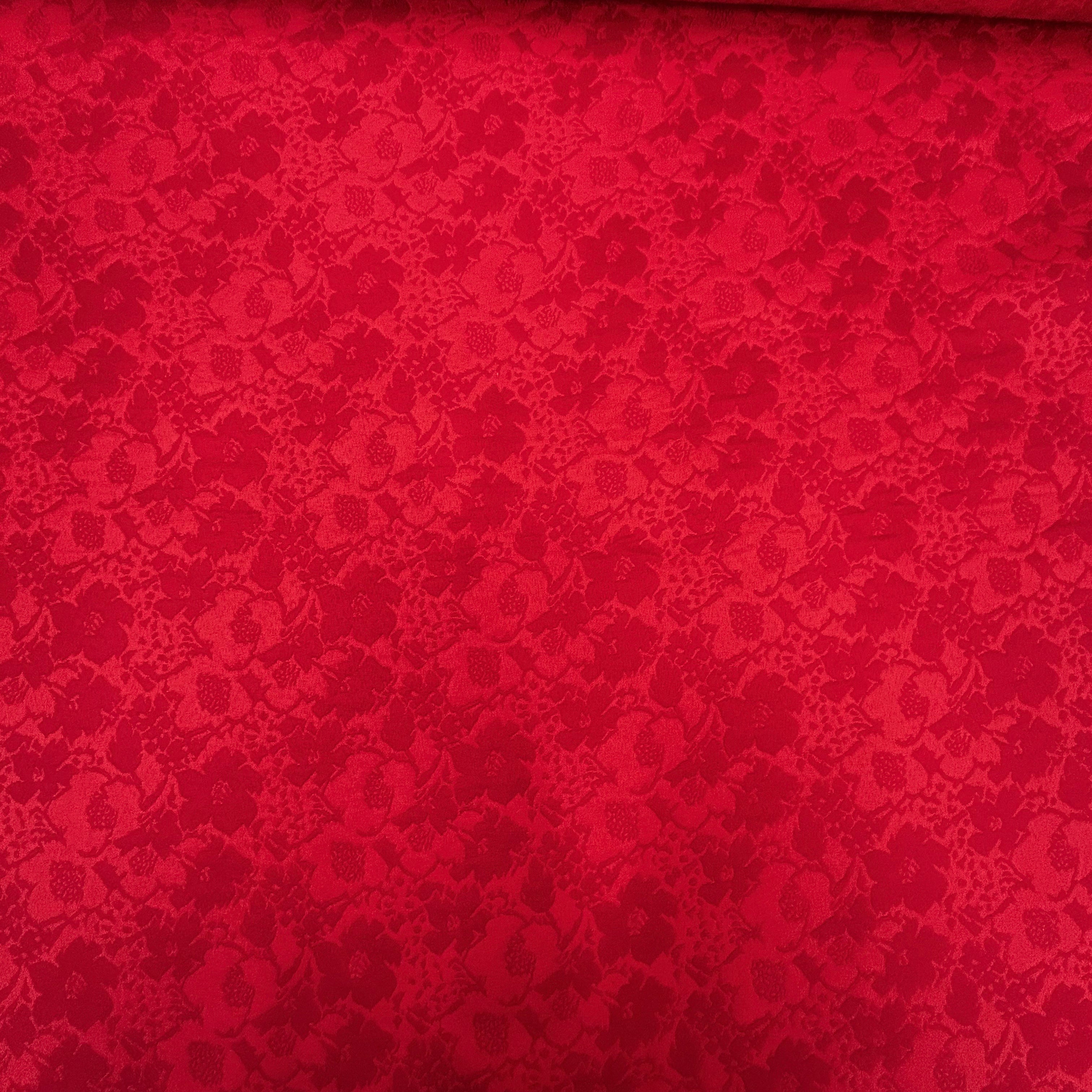 Red Jacquard Fabric | SALEXML032