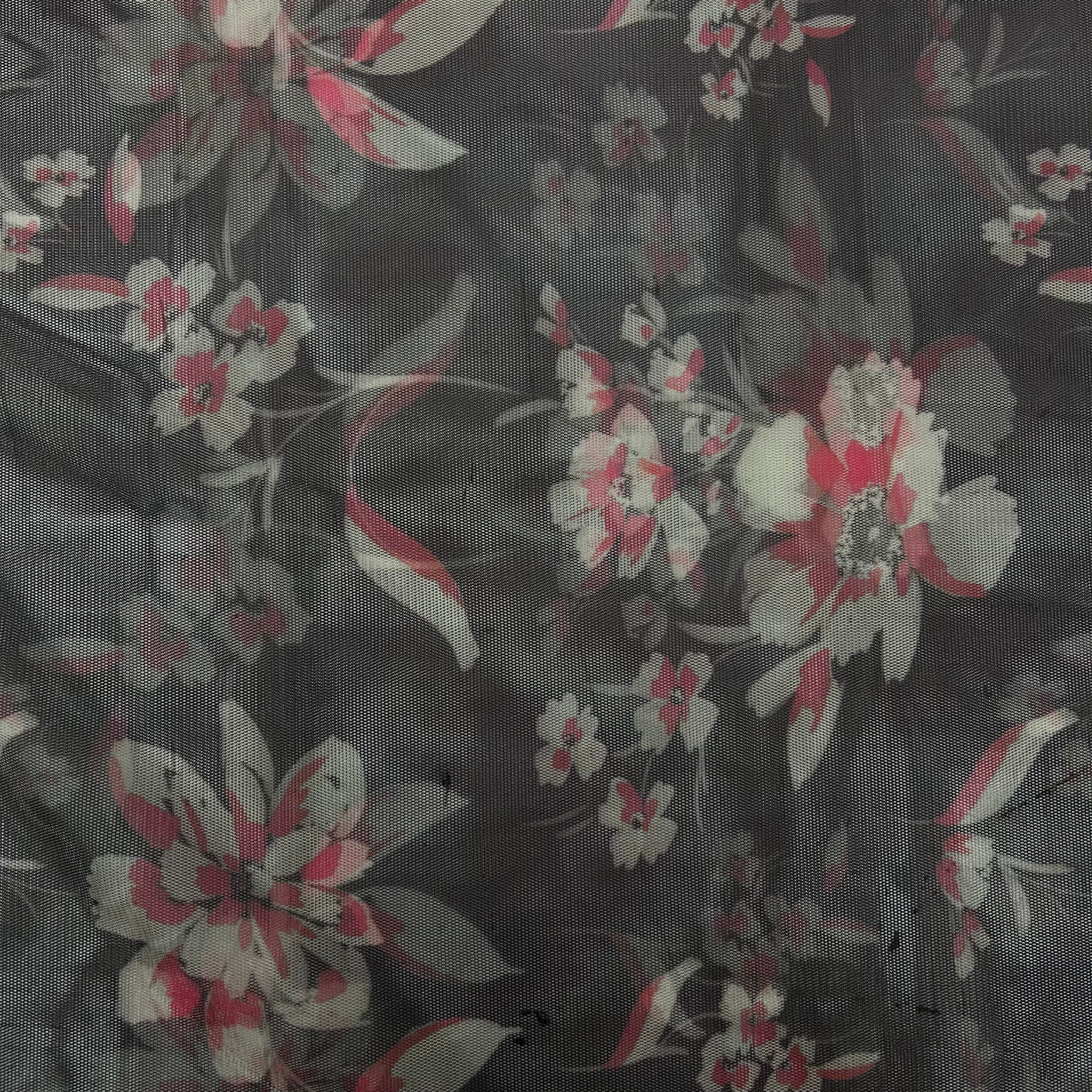 Printed Tulle 100% Polyester | SALEXML047