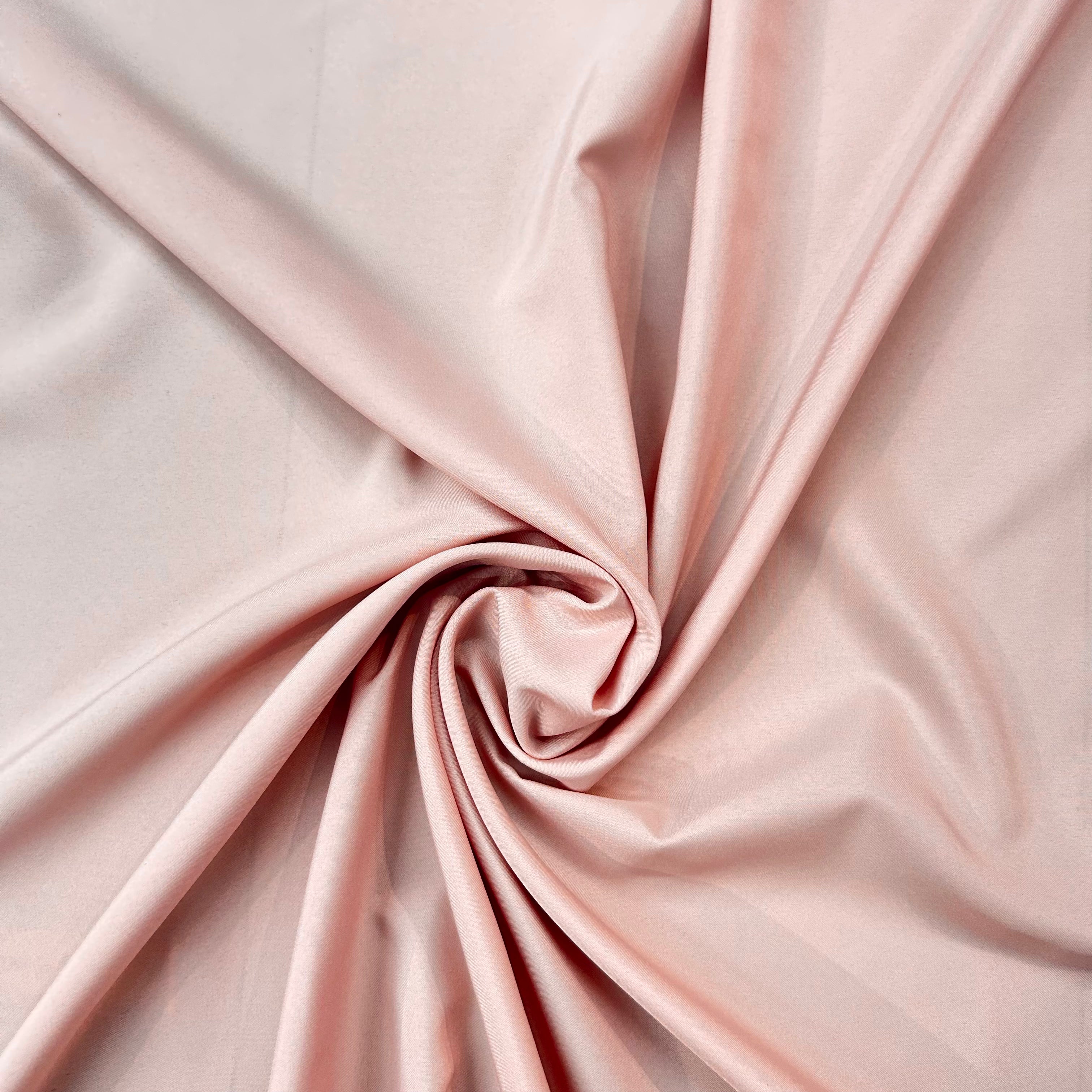 Bubblegum Pink Polyester Dressmaking Fabric | SALEXML059