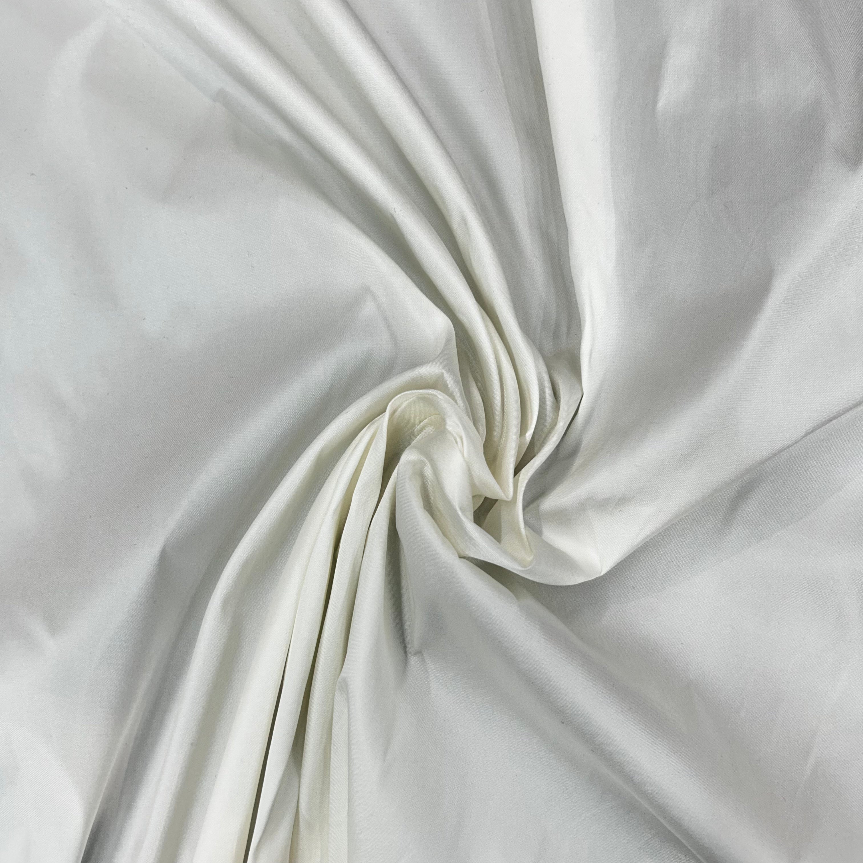 White Polyester Taffeta | SALEXML061