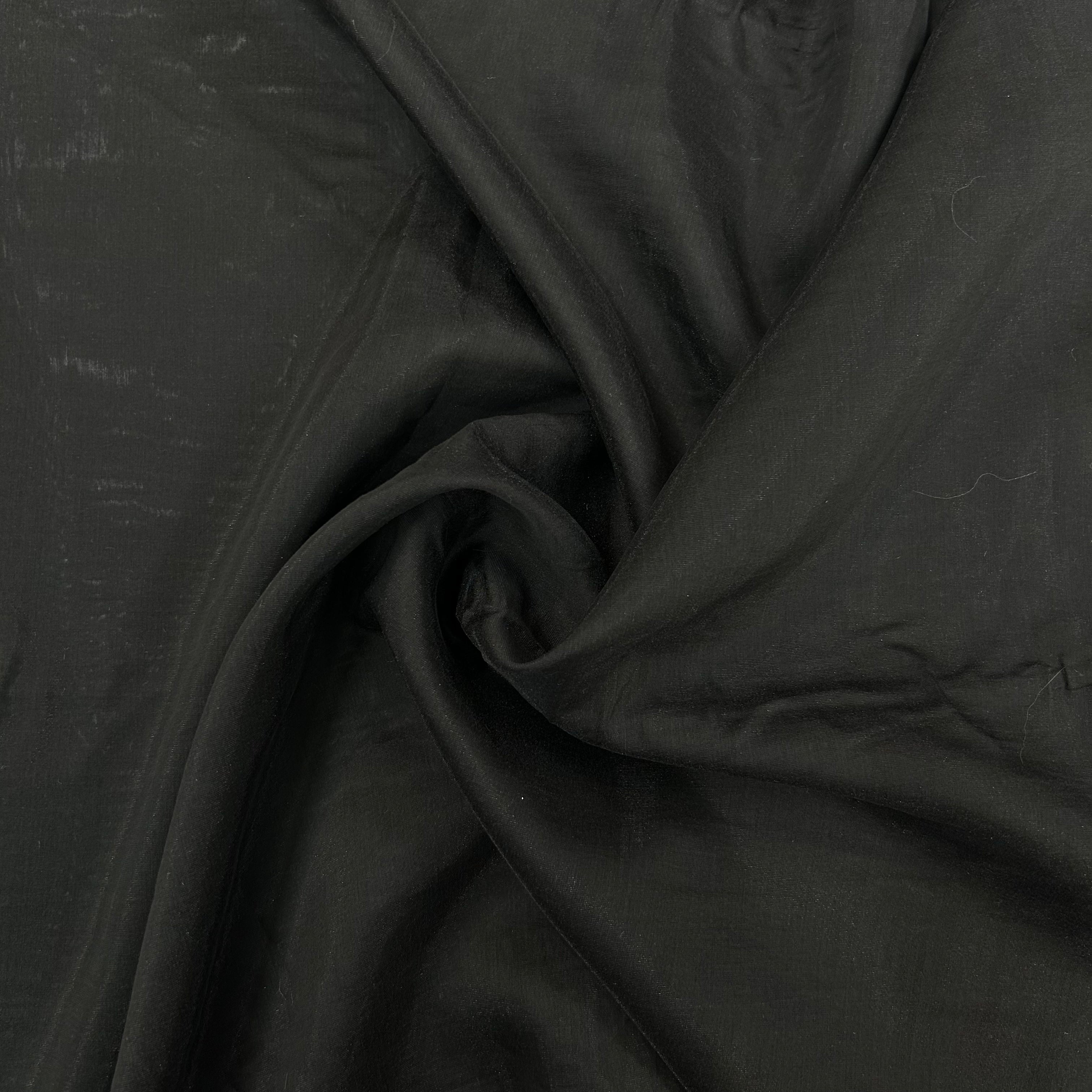 Black Supreme Fine Stencil Cotton Fabric  | SALEXML078