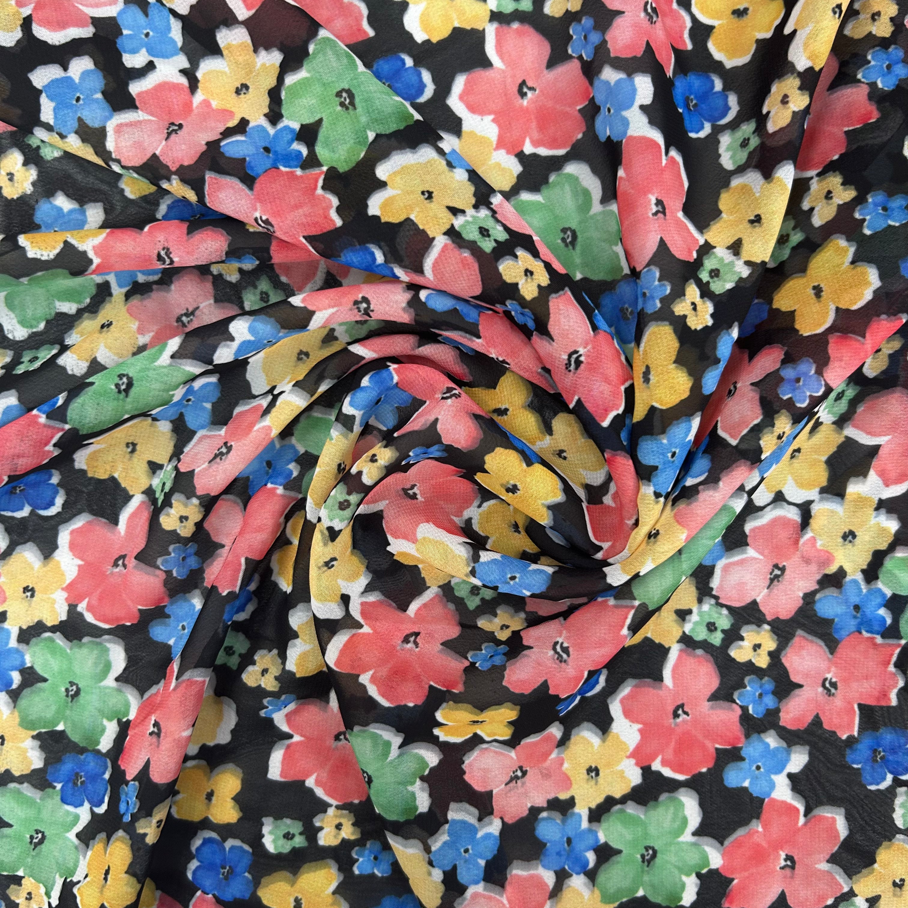 Printed Polyester Chiffon | SALEXML091