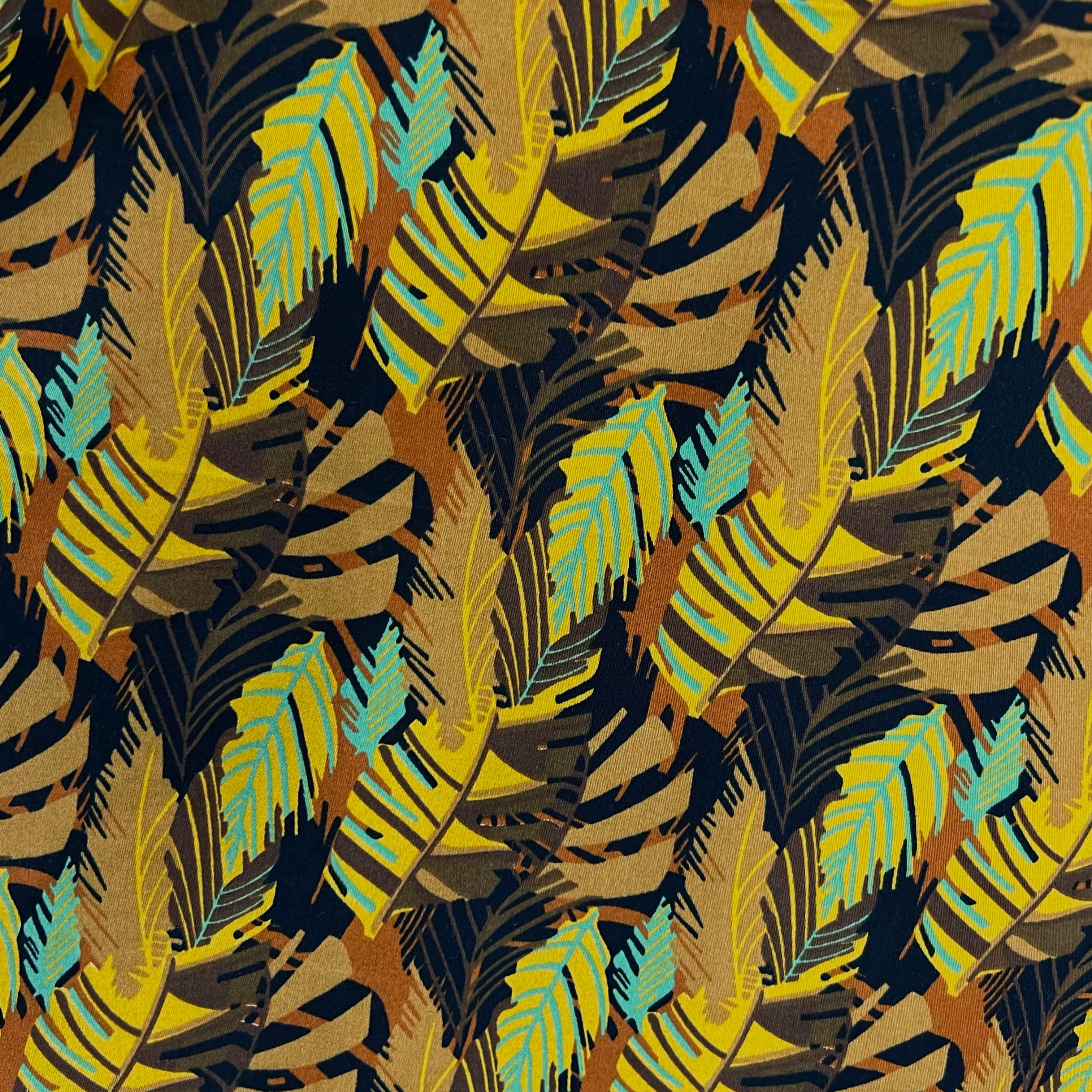 Printed Stretch Cotton Fabric RX105