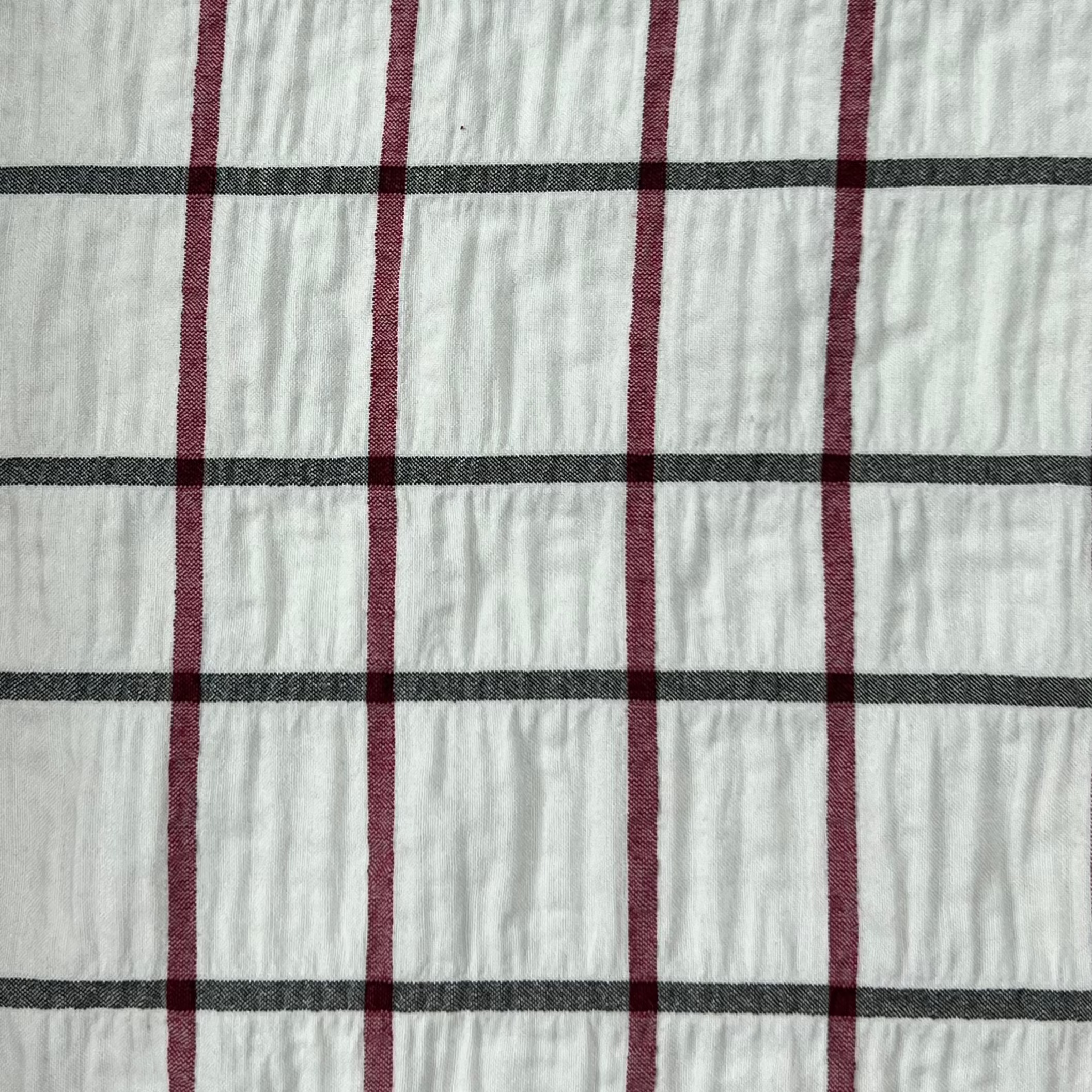 Checkered Cotton Fabric RX153