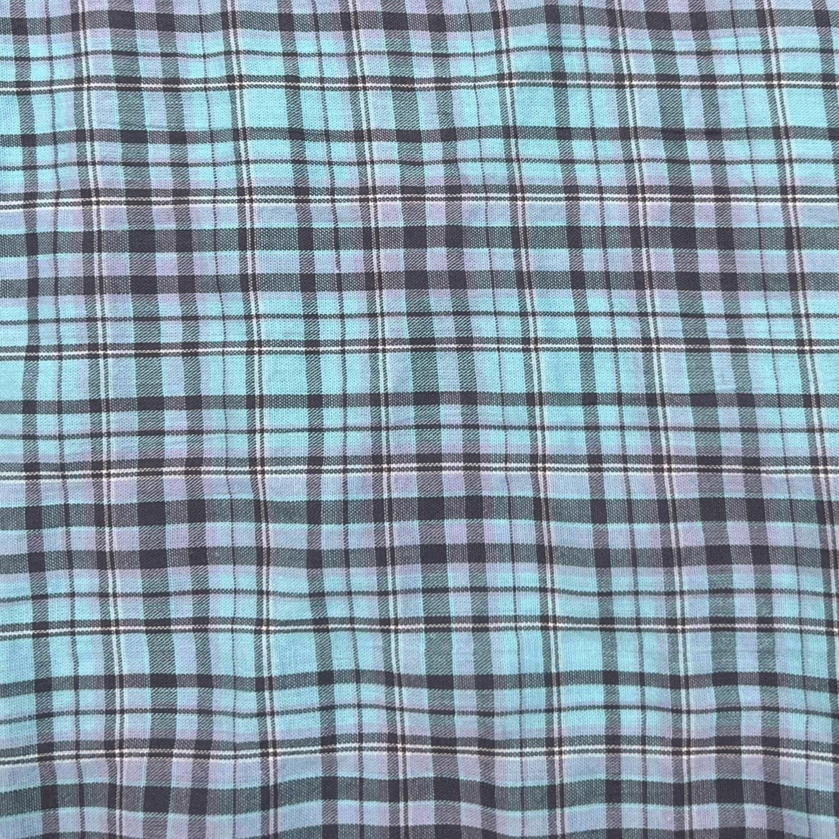 Checkered Cotton Fabric RX162