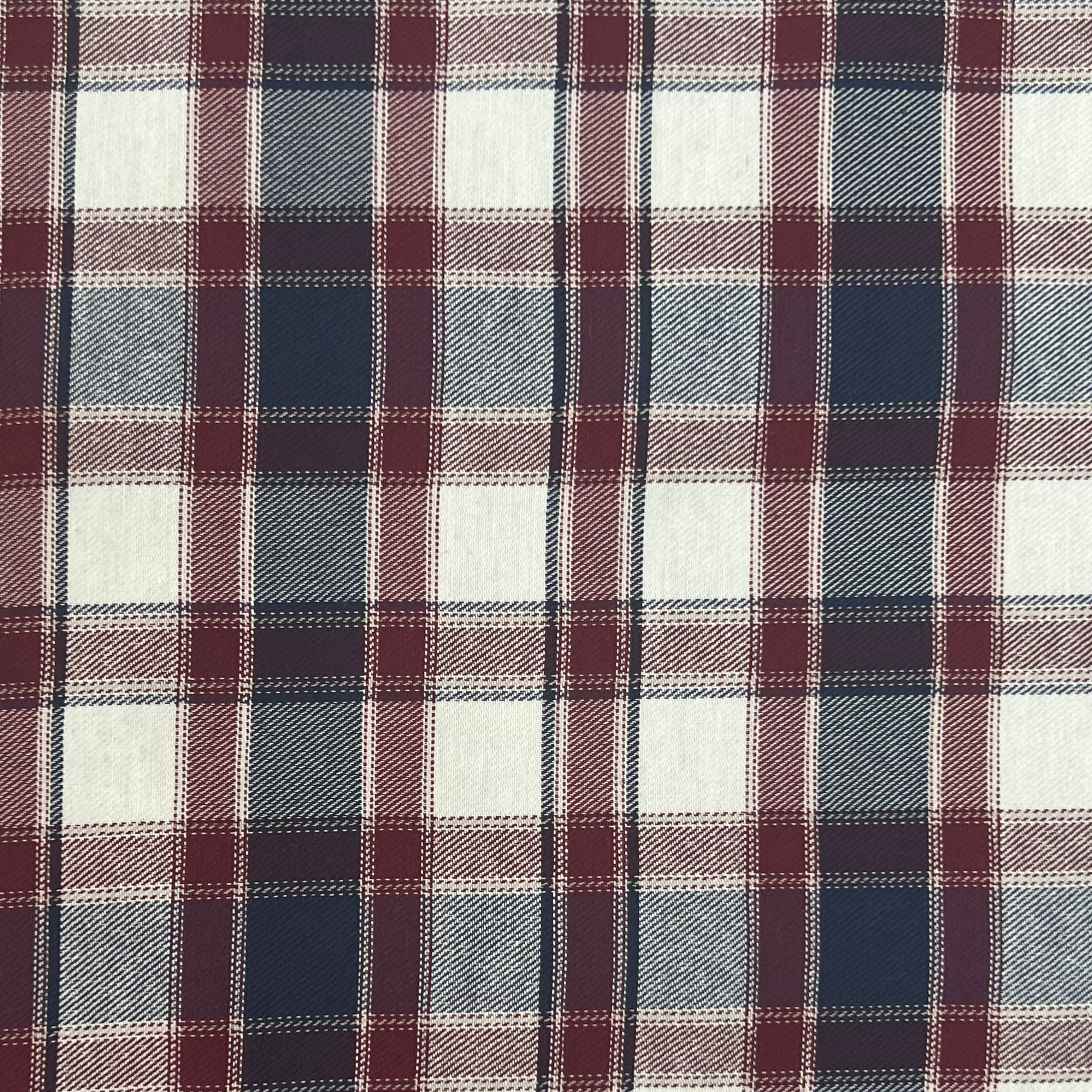 Checkered Cotton Fabric RX174