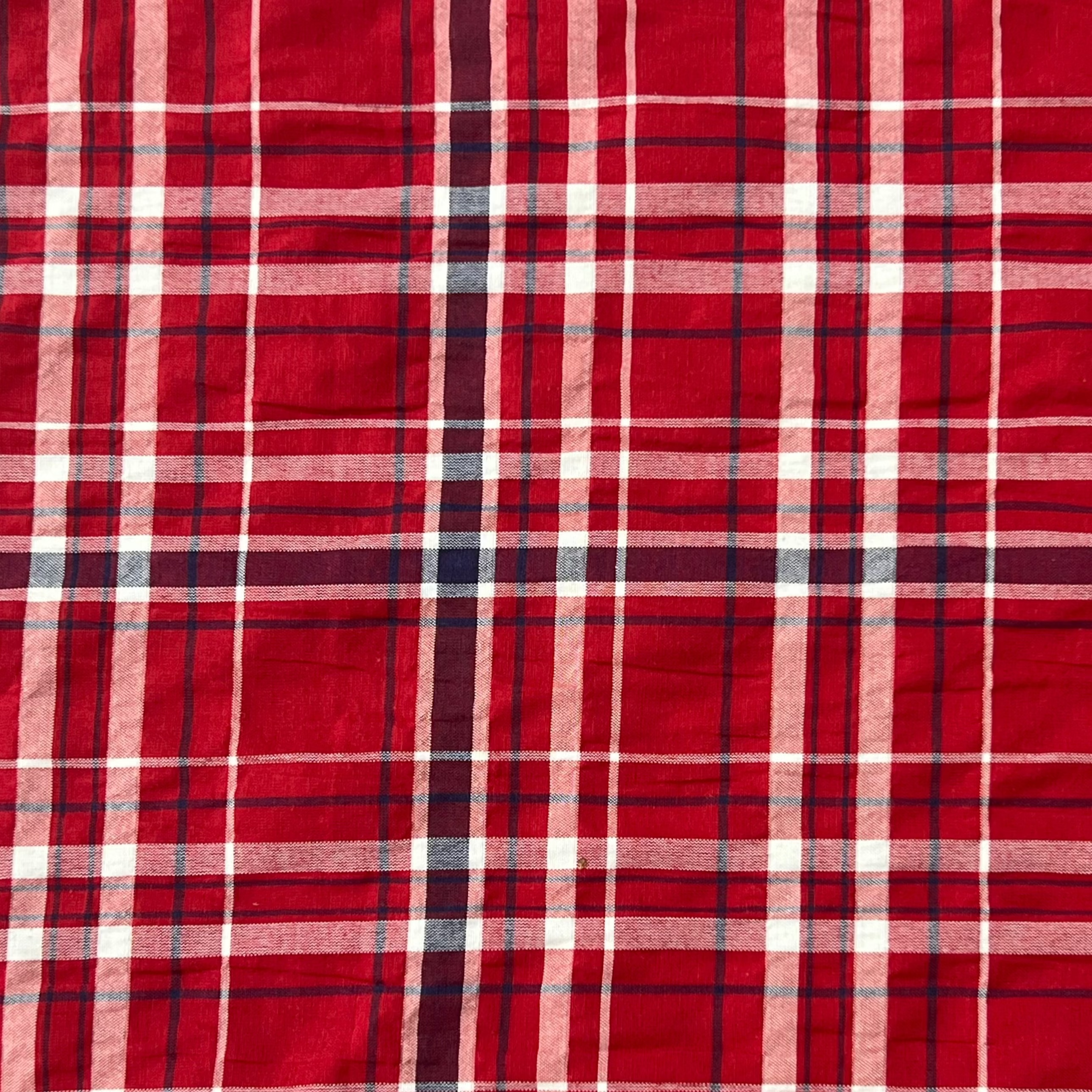 Checkered Cotton Fabric RX184