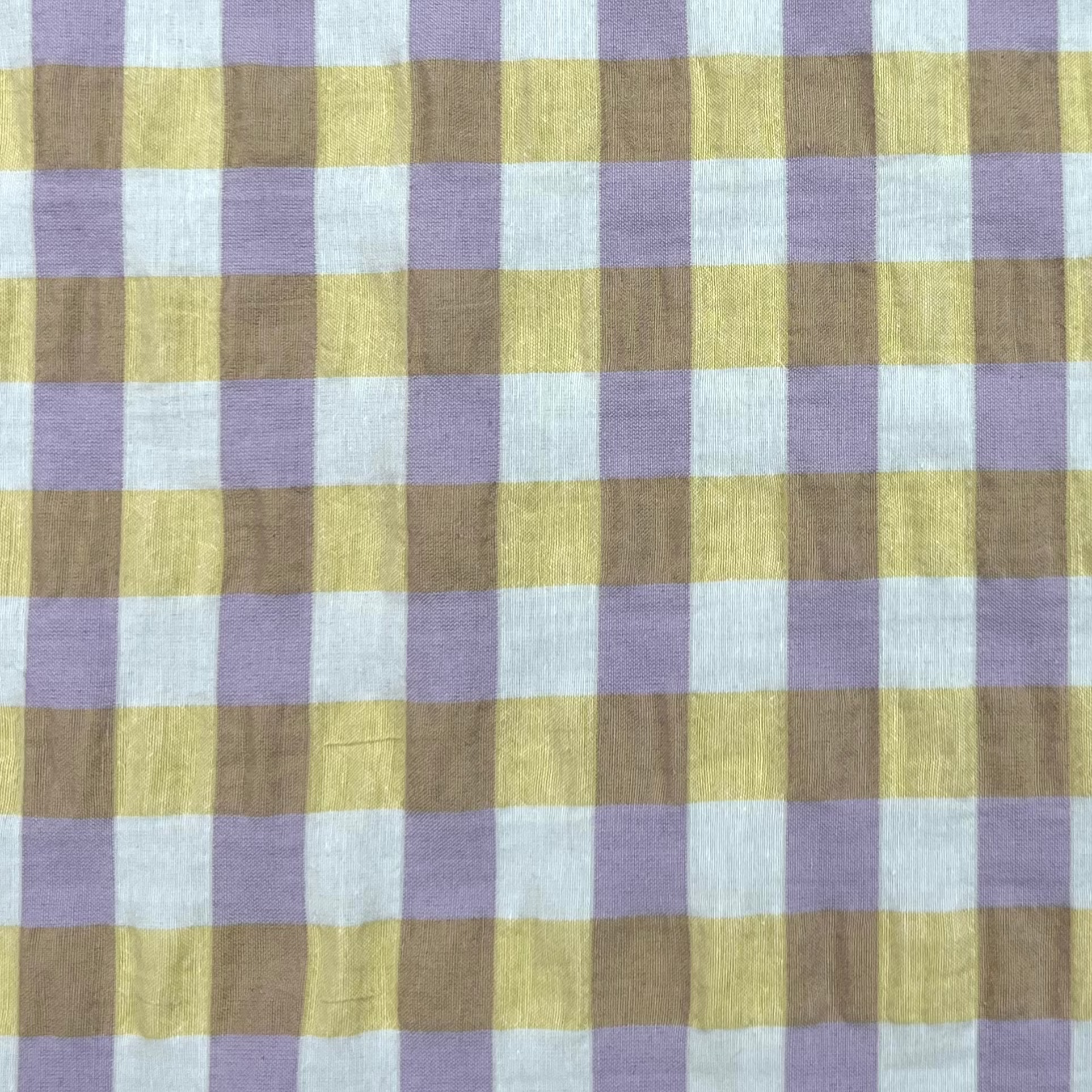Checkered Cotton Fabric RX202