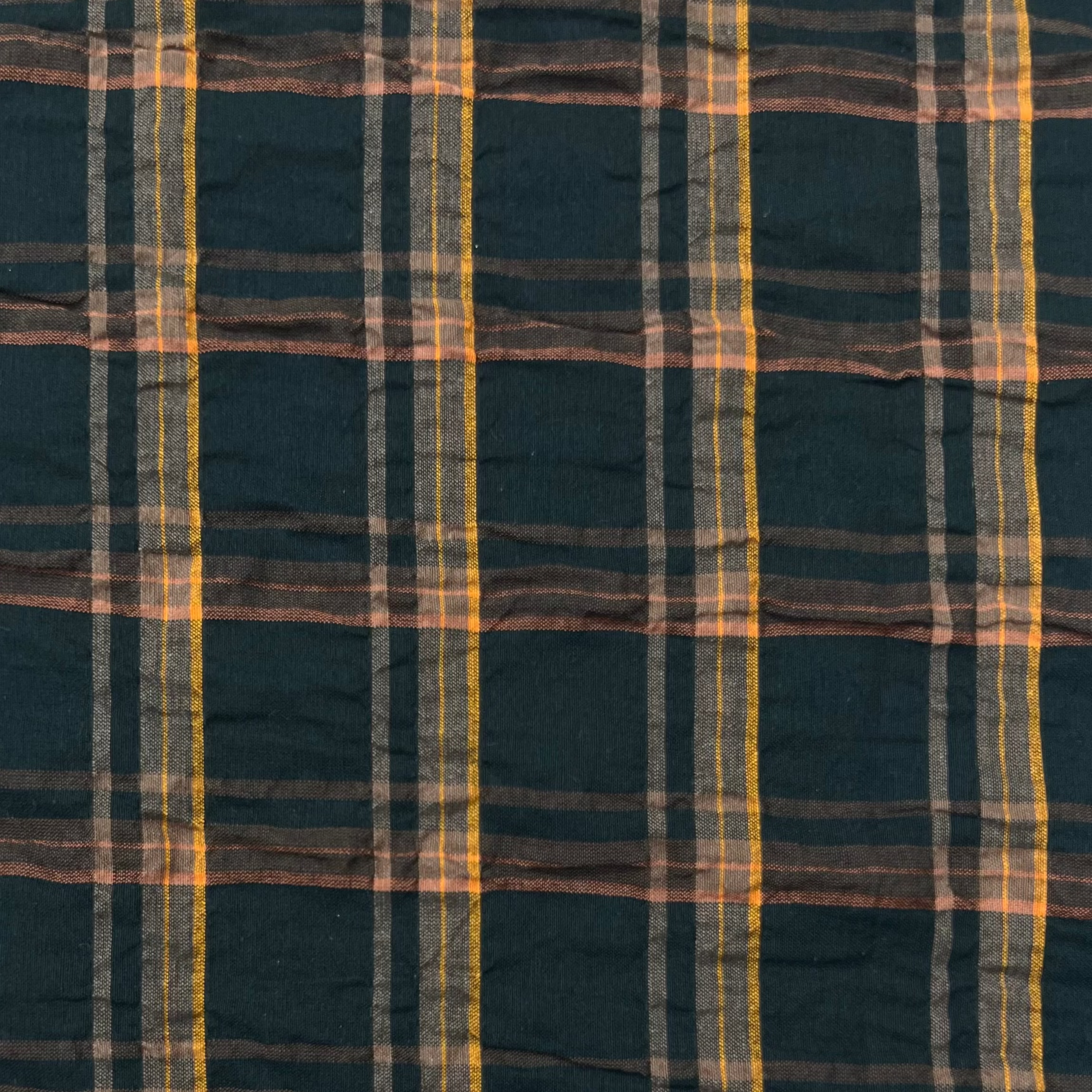 Checkered Cotton Fabric RX211
