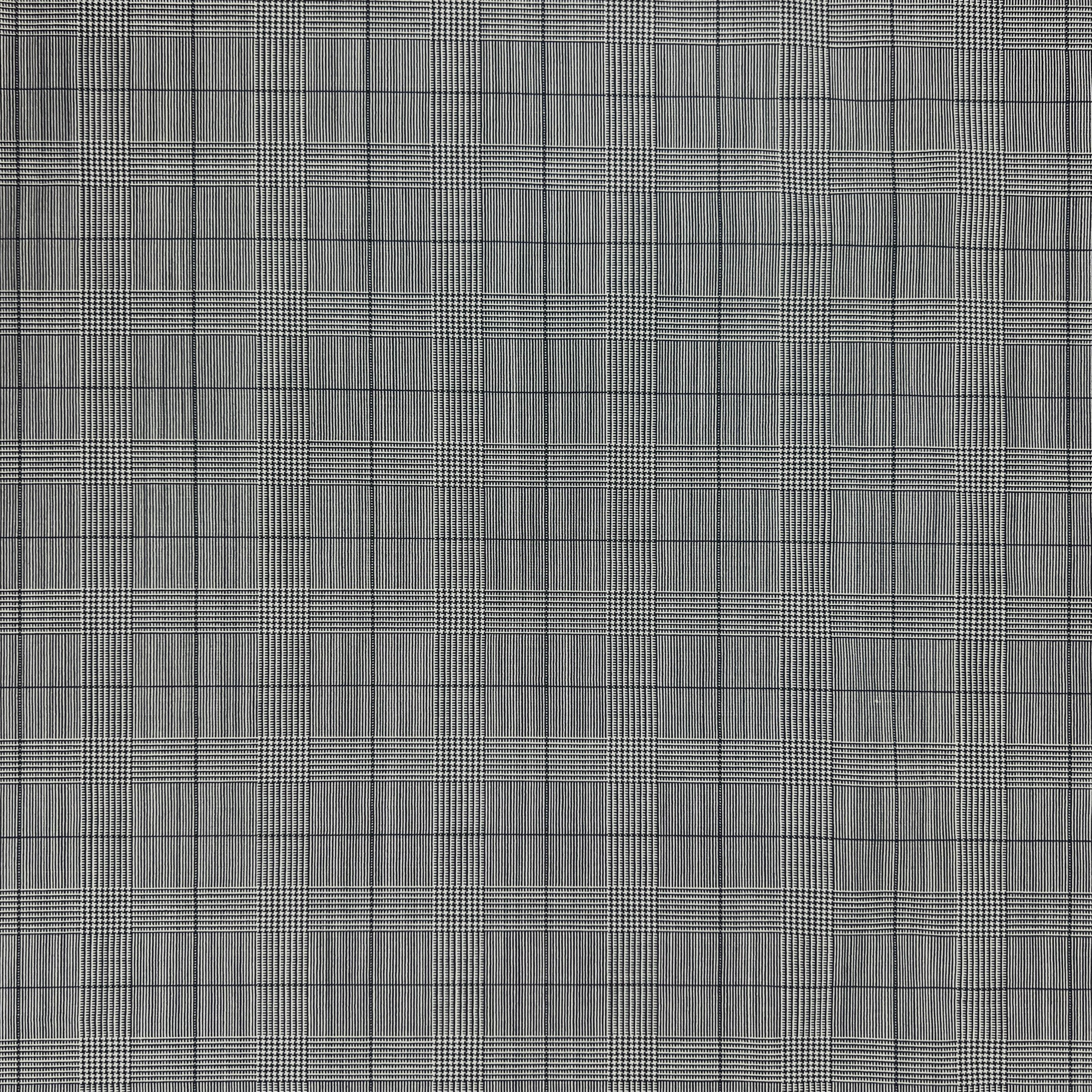 Wool Worsted Black & White Glen Check HS002 138310 | Galedi Fabrics