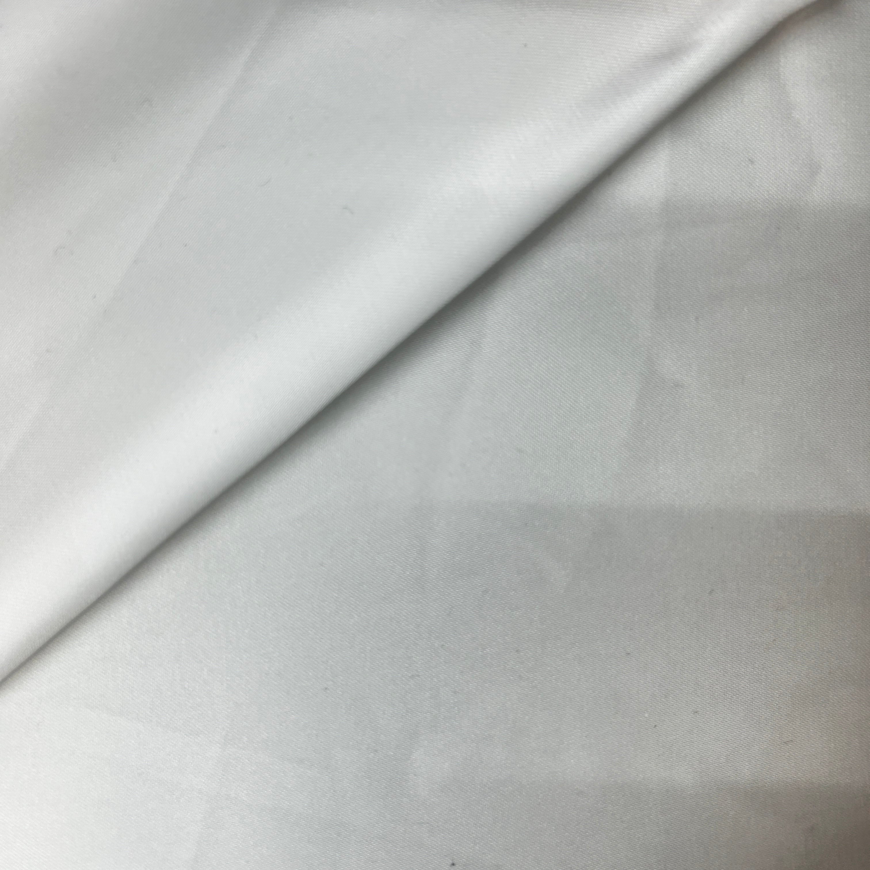 Close-up of gray fabric with a subtle texture