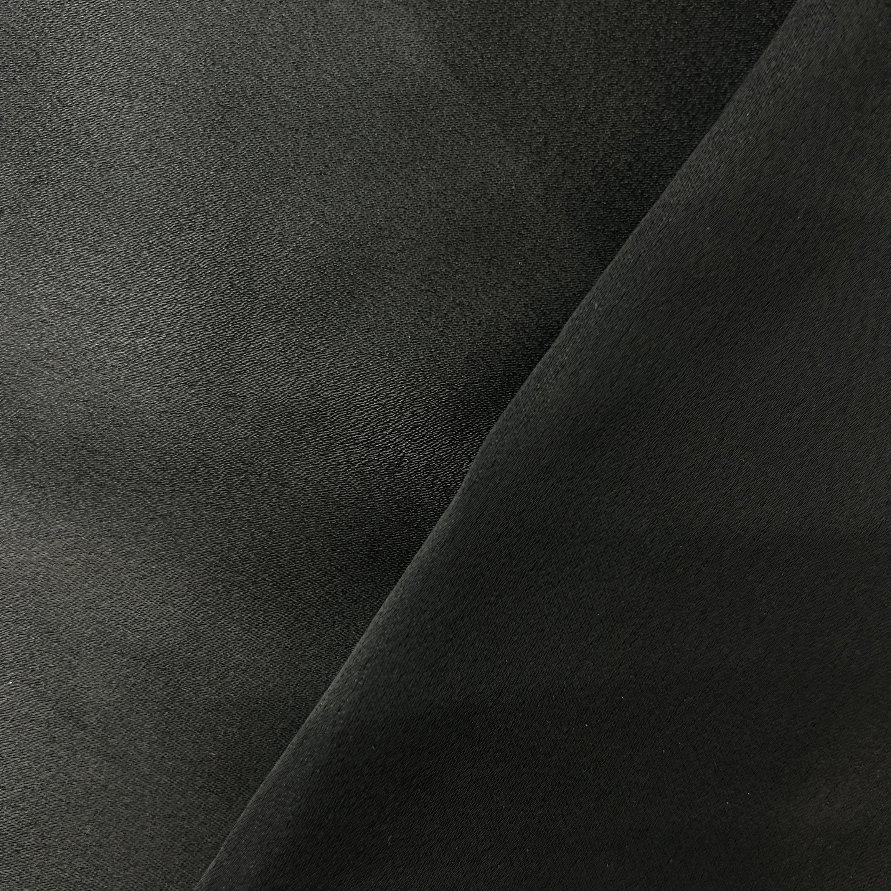 Close-up of black fabric texture